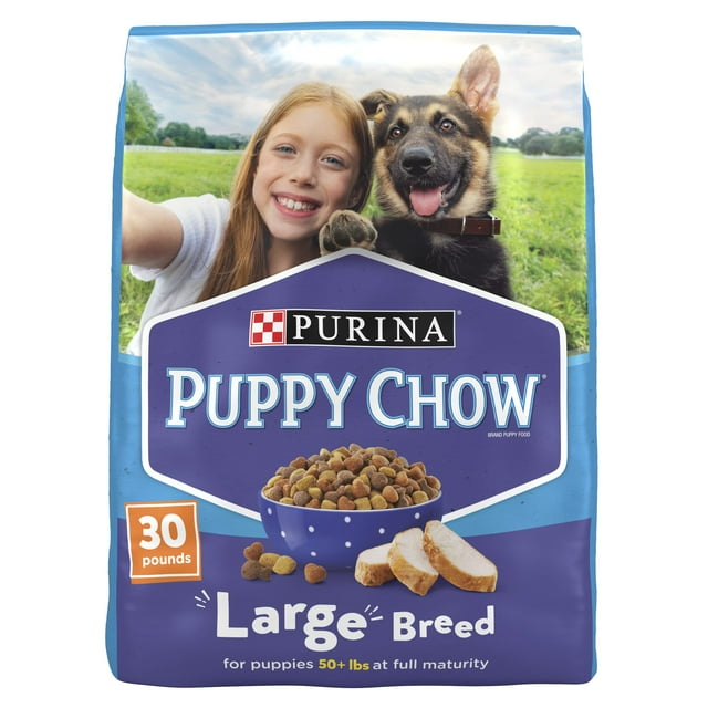 Purina Puppy Chow Dry Food for Large Breeds