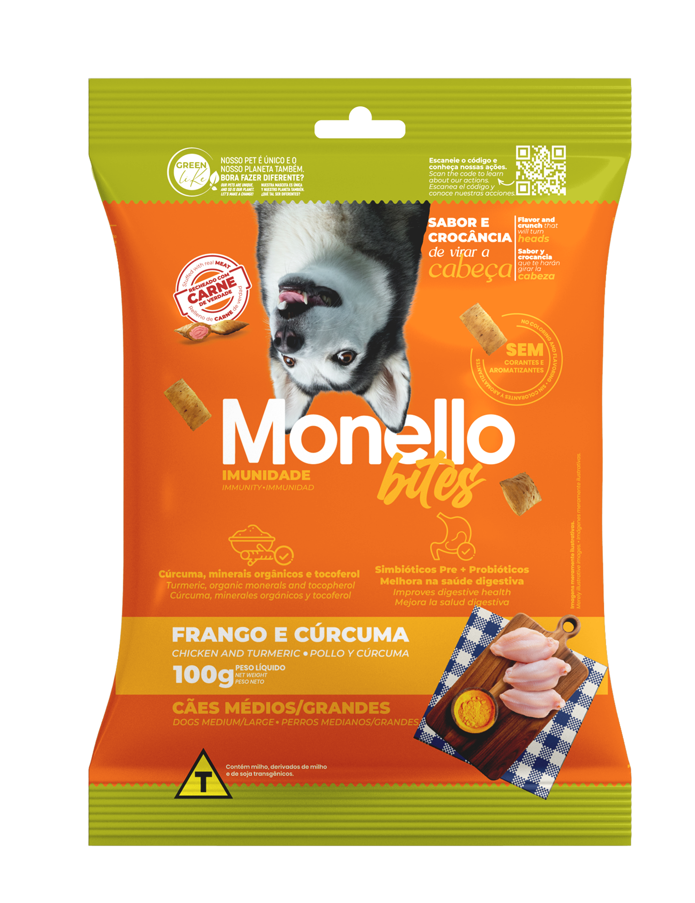 Monello Bites Medium and Large Breeds Dogs - Immunity