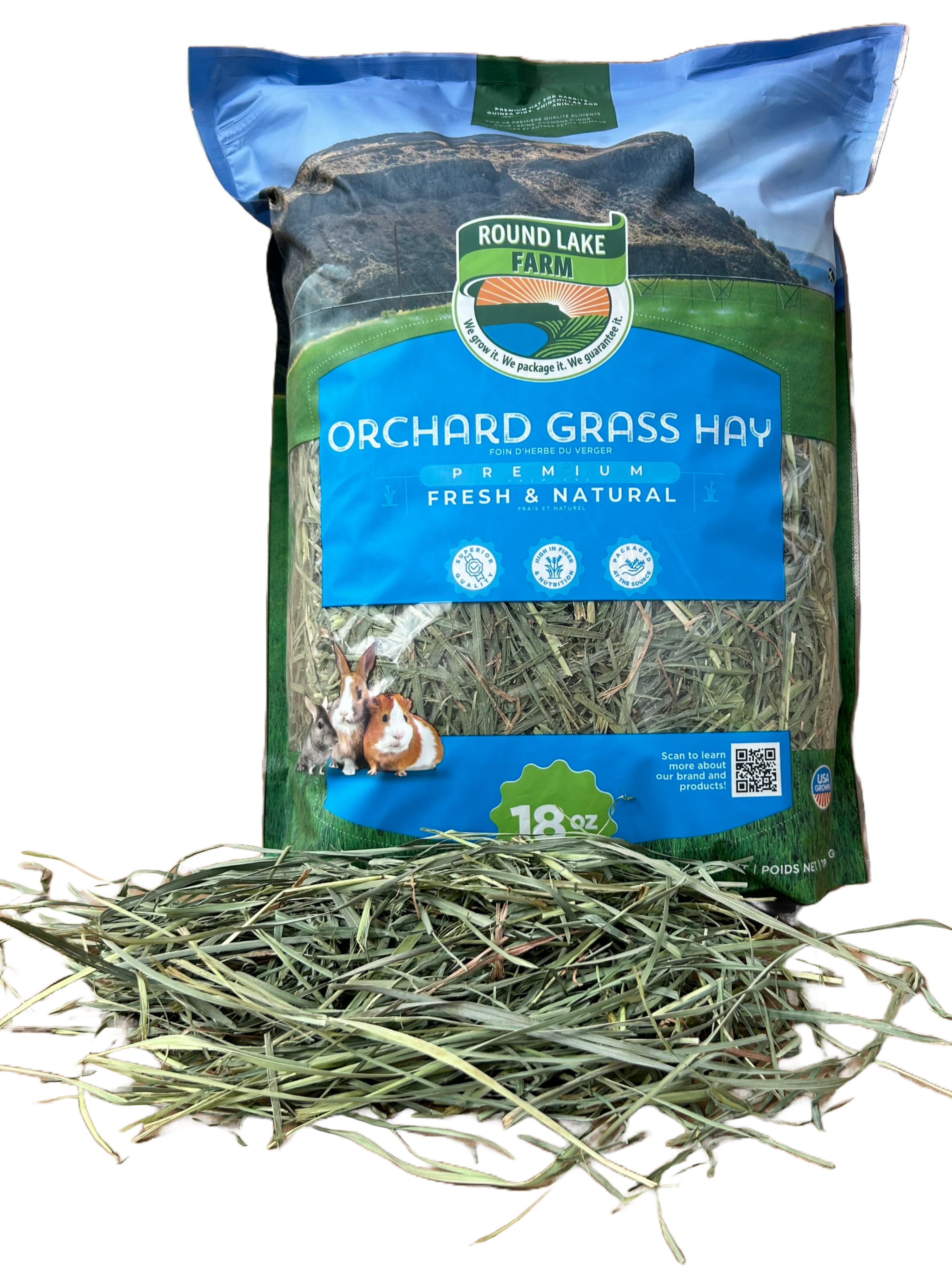 Round Lake Farm Orchard Grass Hay