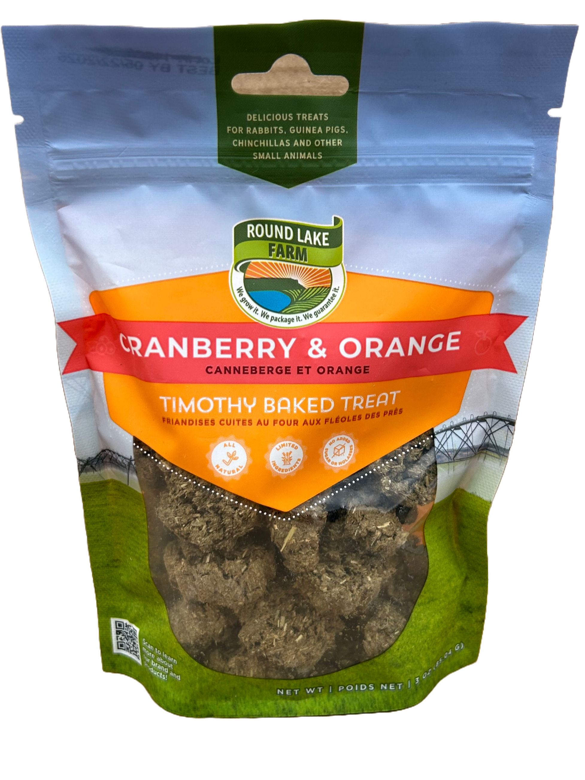 Round Lake Farm Cranberry & Orange Baked Treat