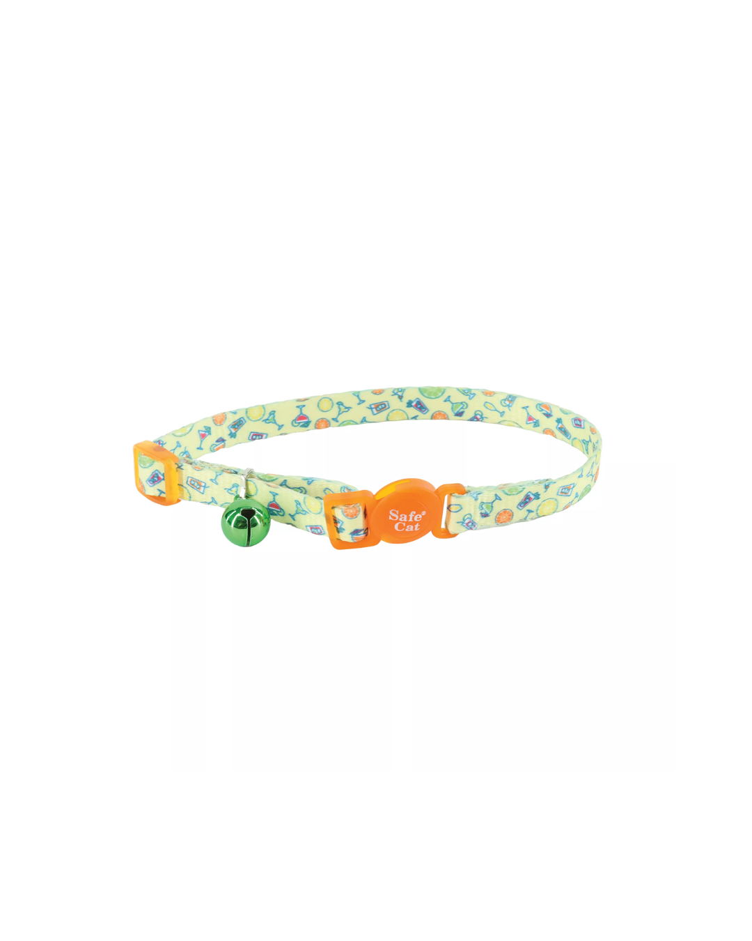 Coastal Safe Cat Fashion Adjustable Breakaway Collar 3/8" x 8-12"