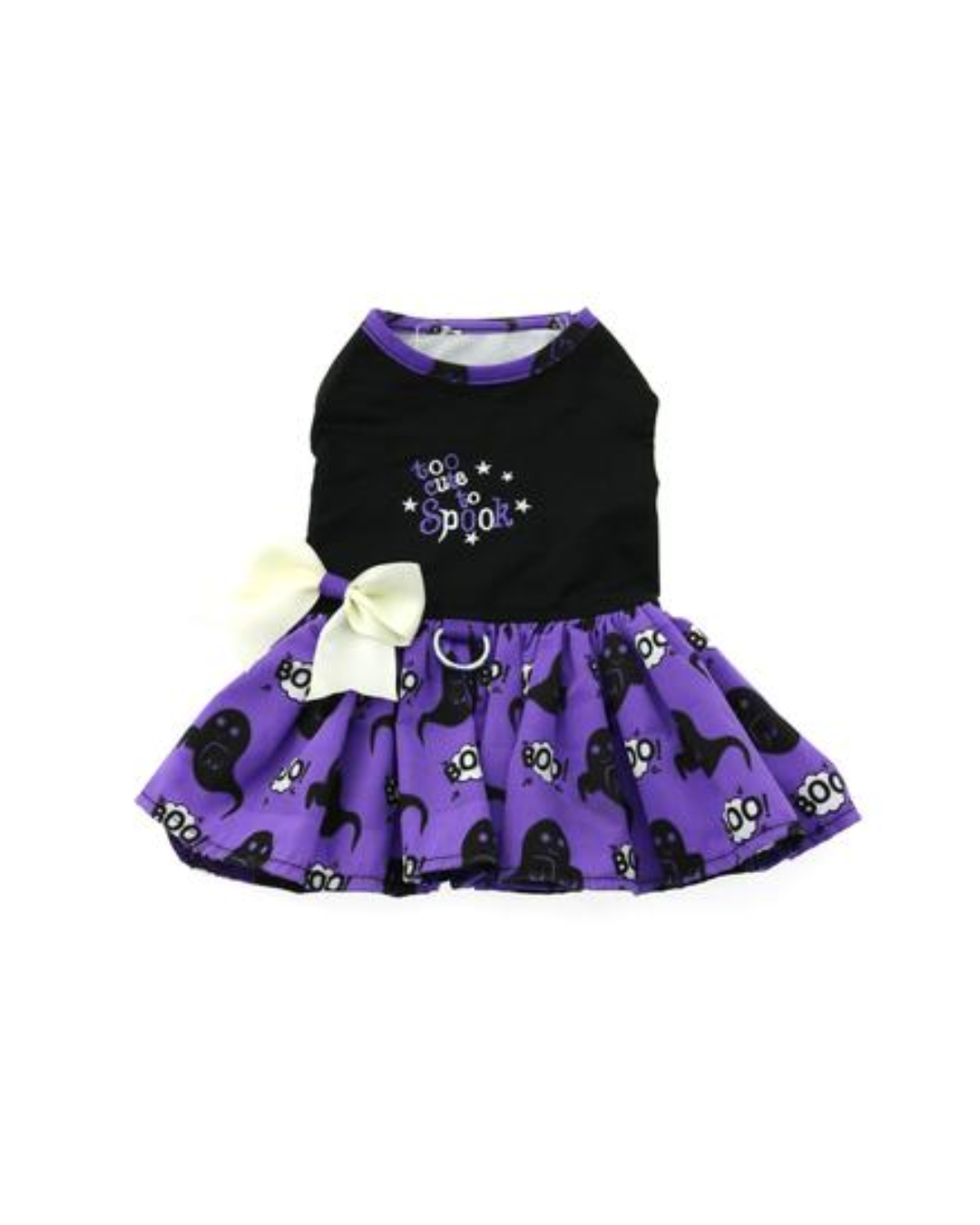 Doggie Design Halloween Dog Harness Dress - Too Cute to Spook