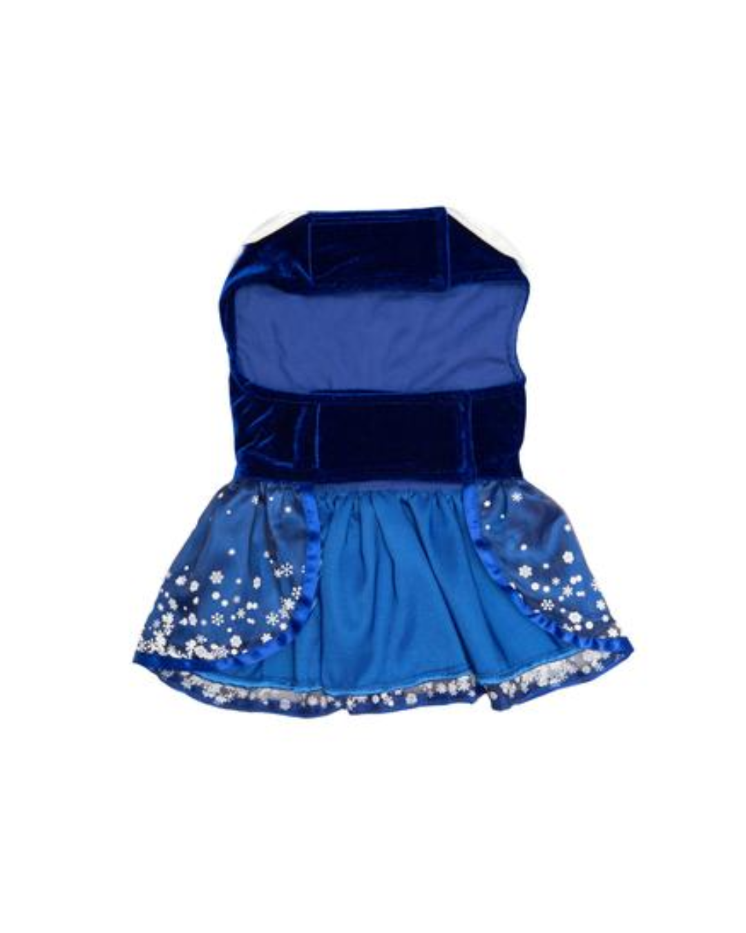 Doggie Design Holiday Dog Harness Dress - Snowflakes