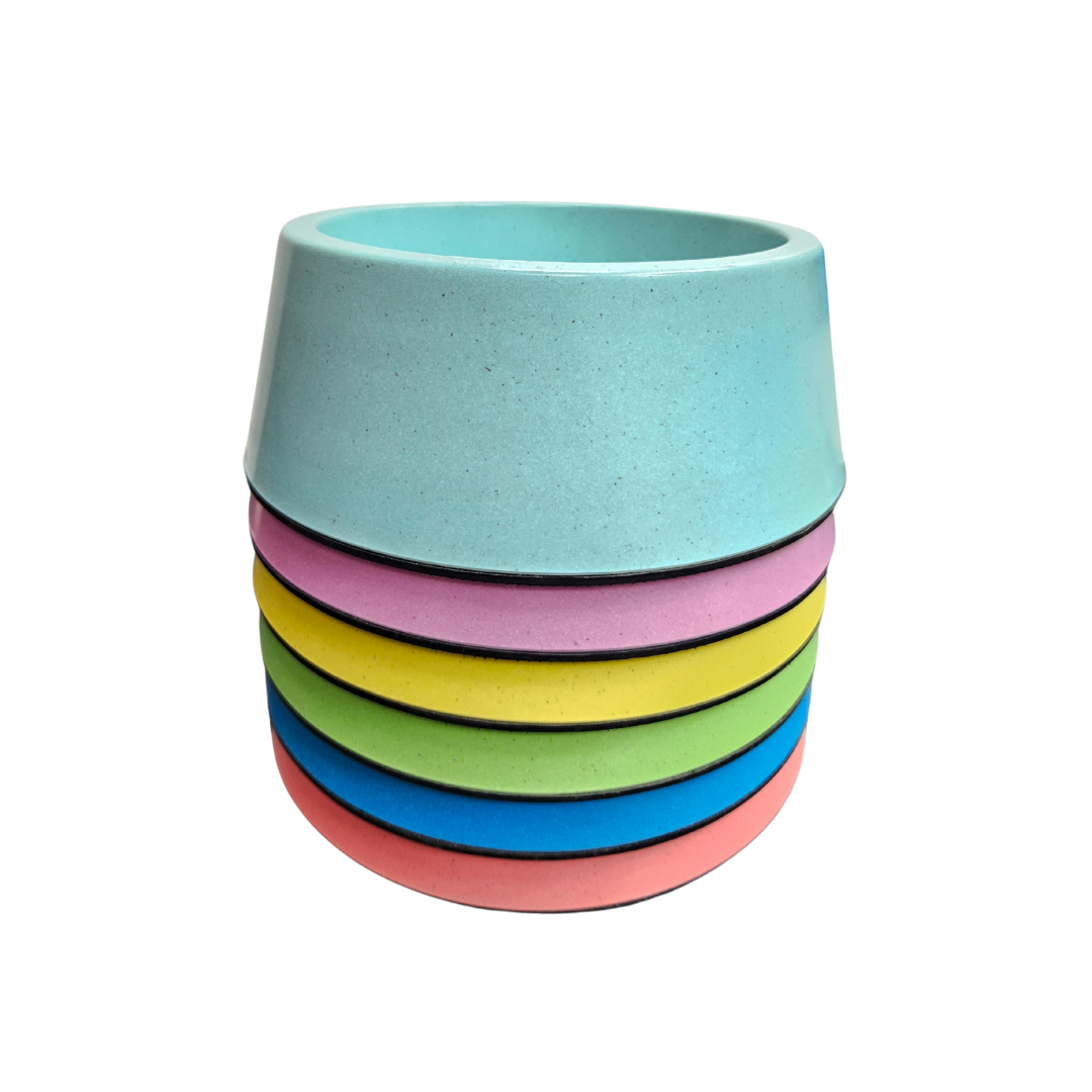 Bamboo Fiber Dog Bowl