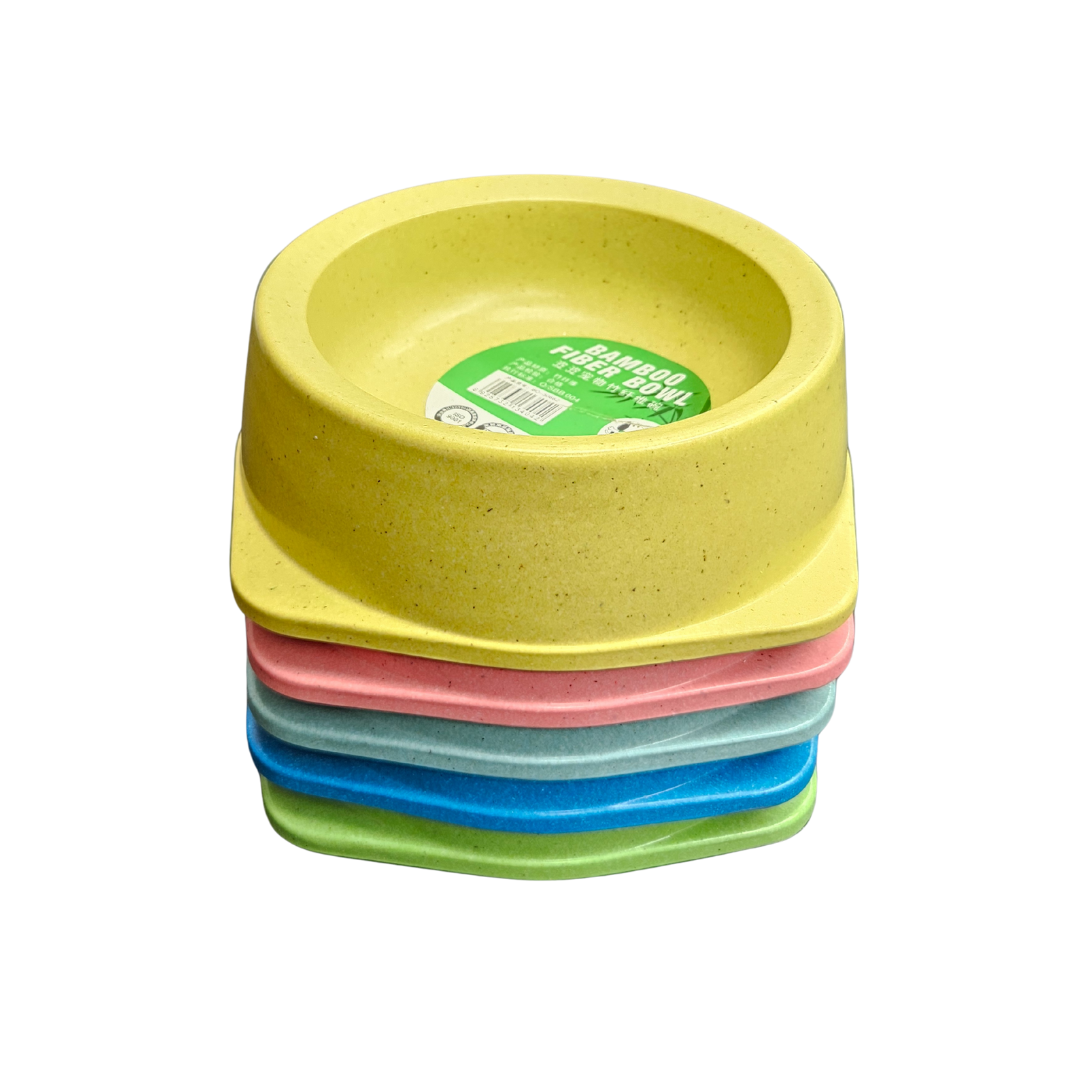 Bamboo Fiber Dog Bowl Small