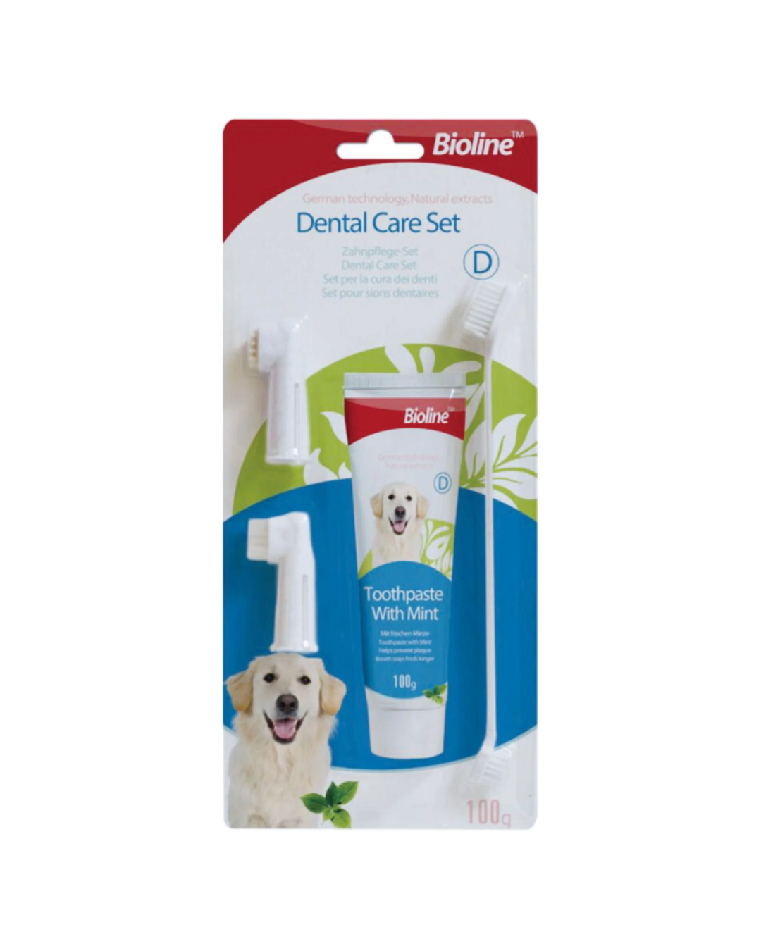 Bioline Dental Hygiene Set for Dogs