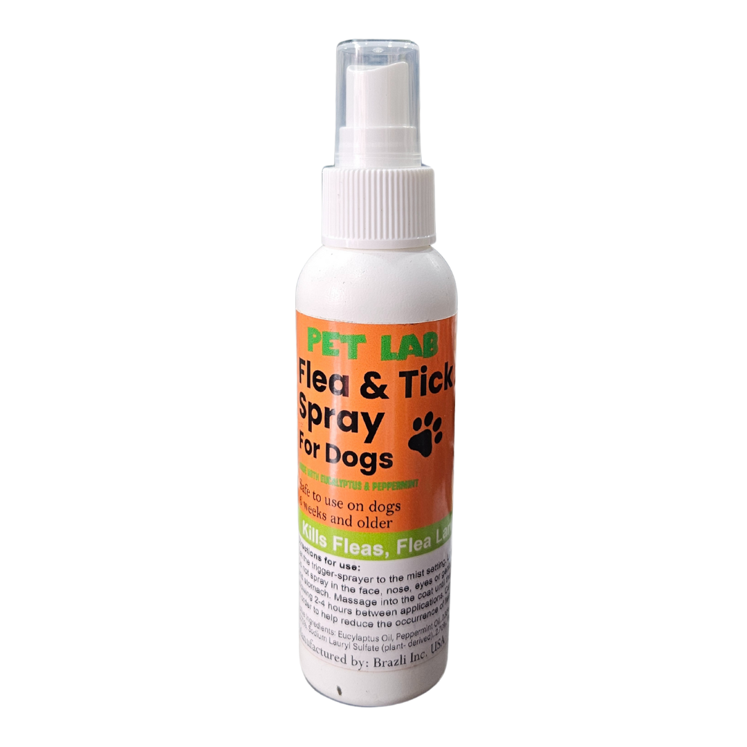 Pet Lab Flea & Tick Spray for Dogs