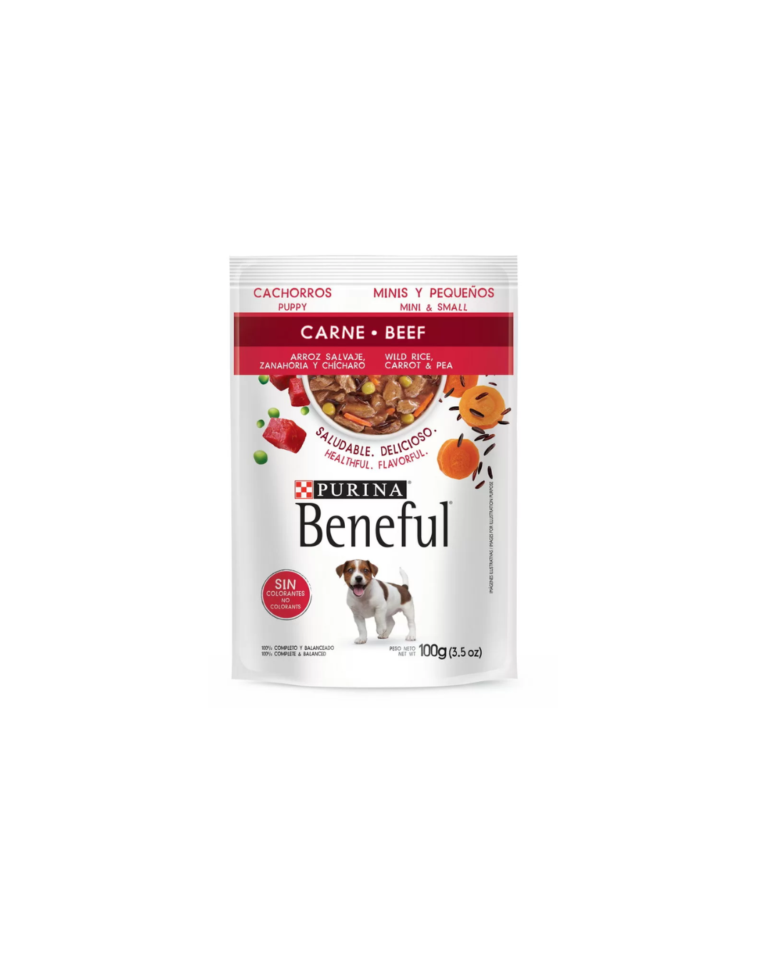 Purina Beneful Puppy Beef Pouch Mini And Small