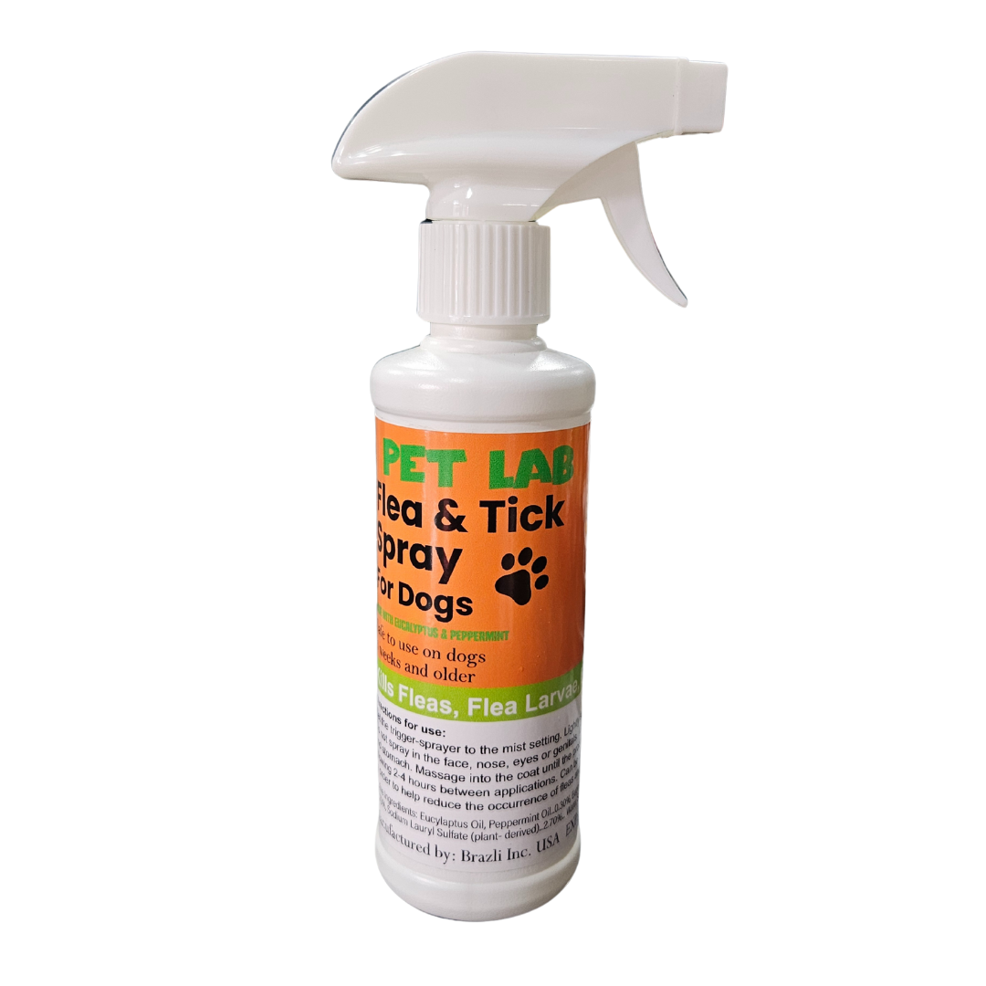 Pet Lab Flea & Tick Spray for Dogs