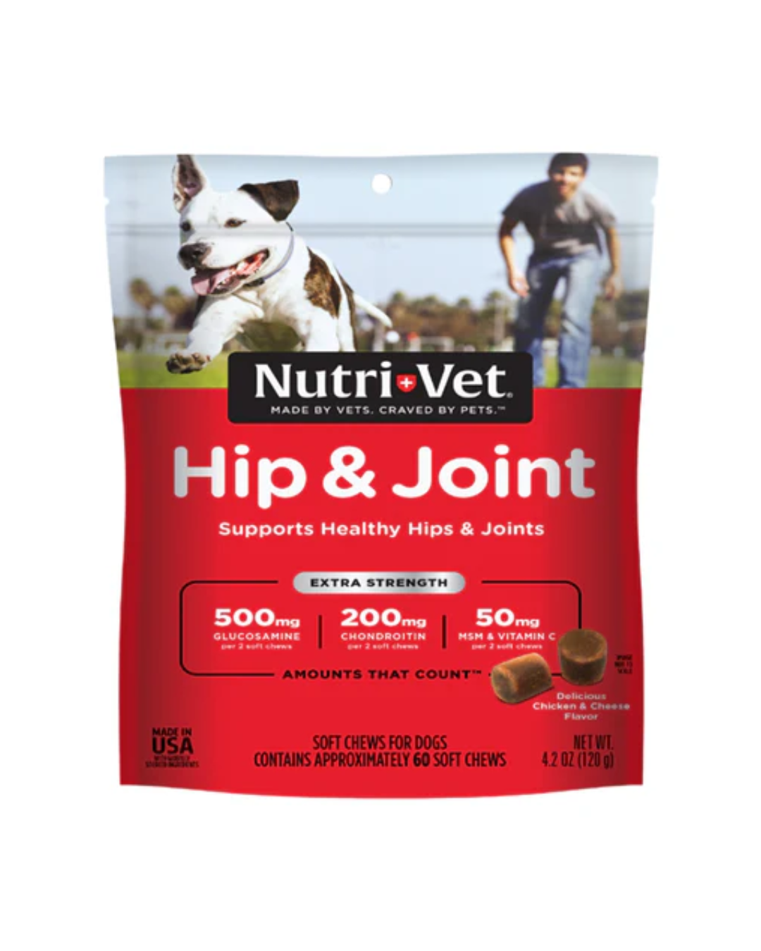 Nutri-Vet Hip & Joint Extra Strength 60 chews