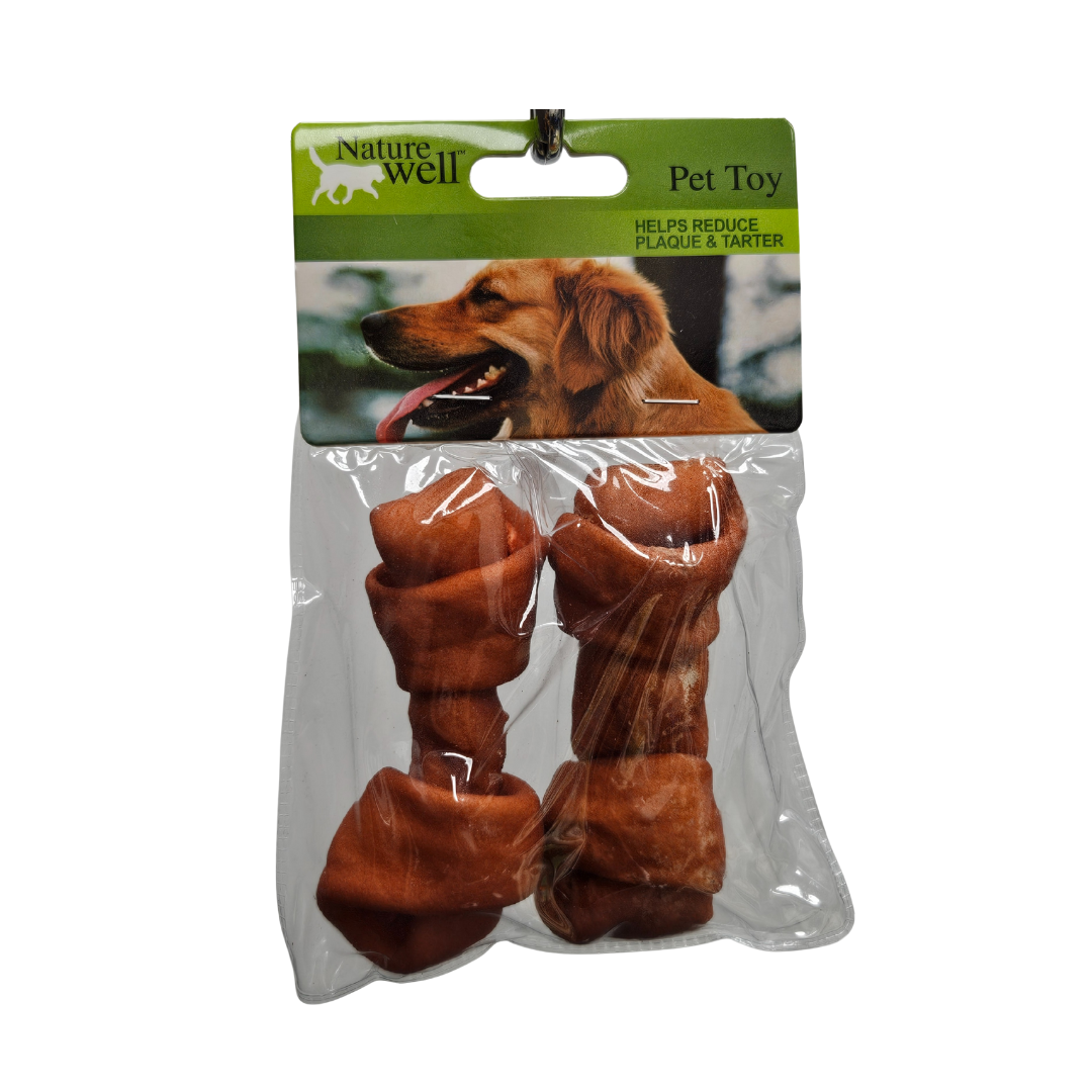 Nature Well 4" Rawhide Bones
