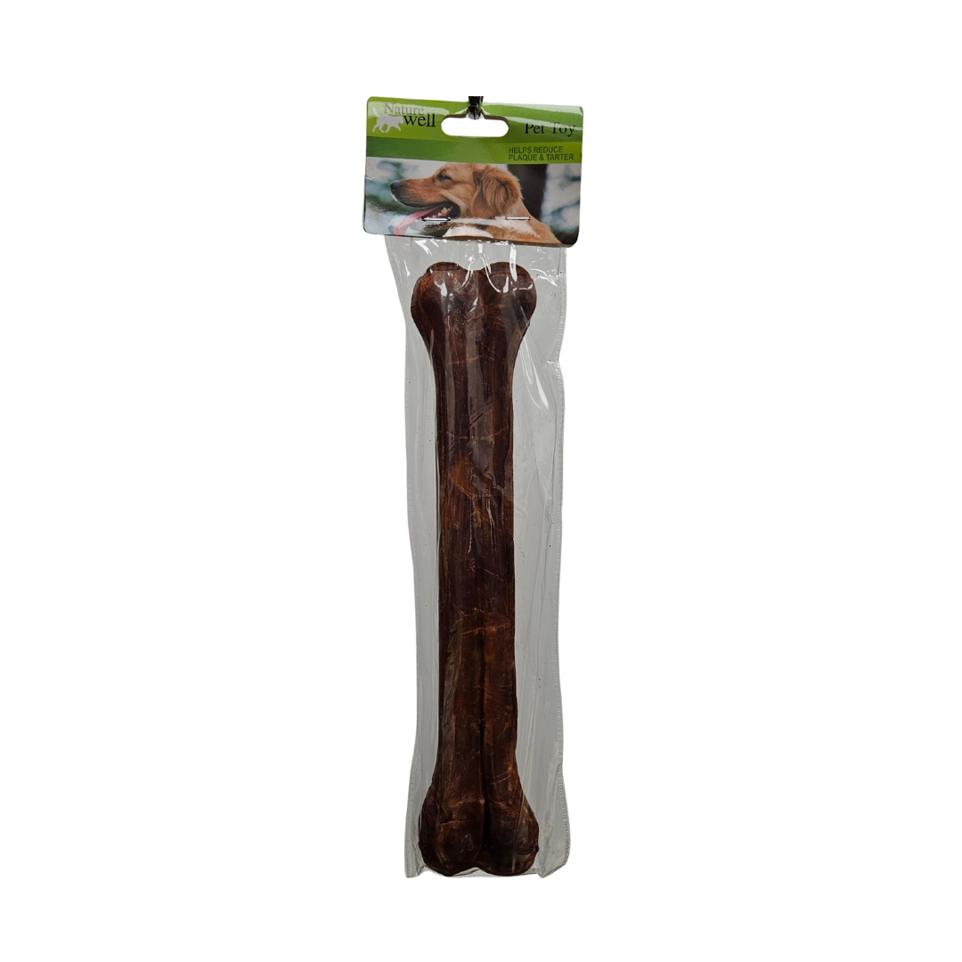 Nature Well 12" Pressed Rawhide Bone