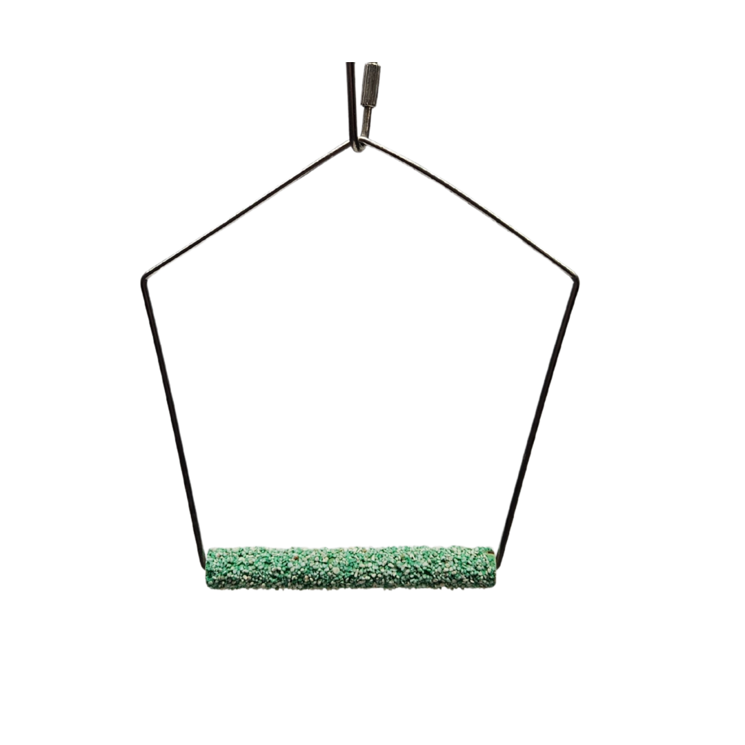 Bird Swing with Nail trimming Perch small