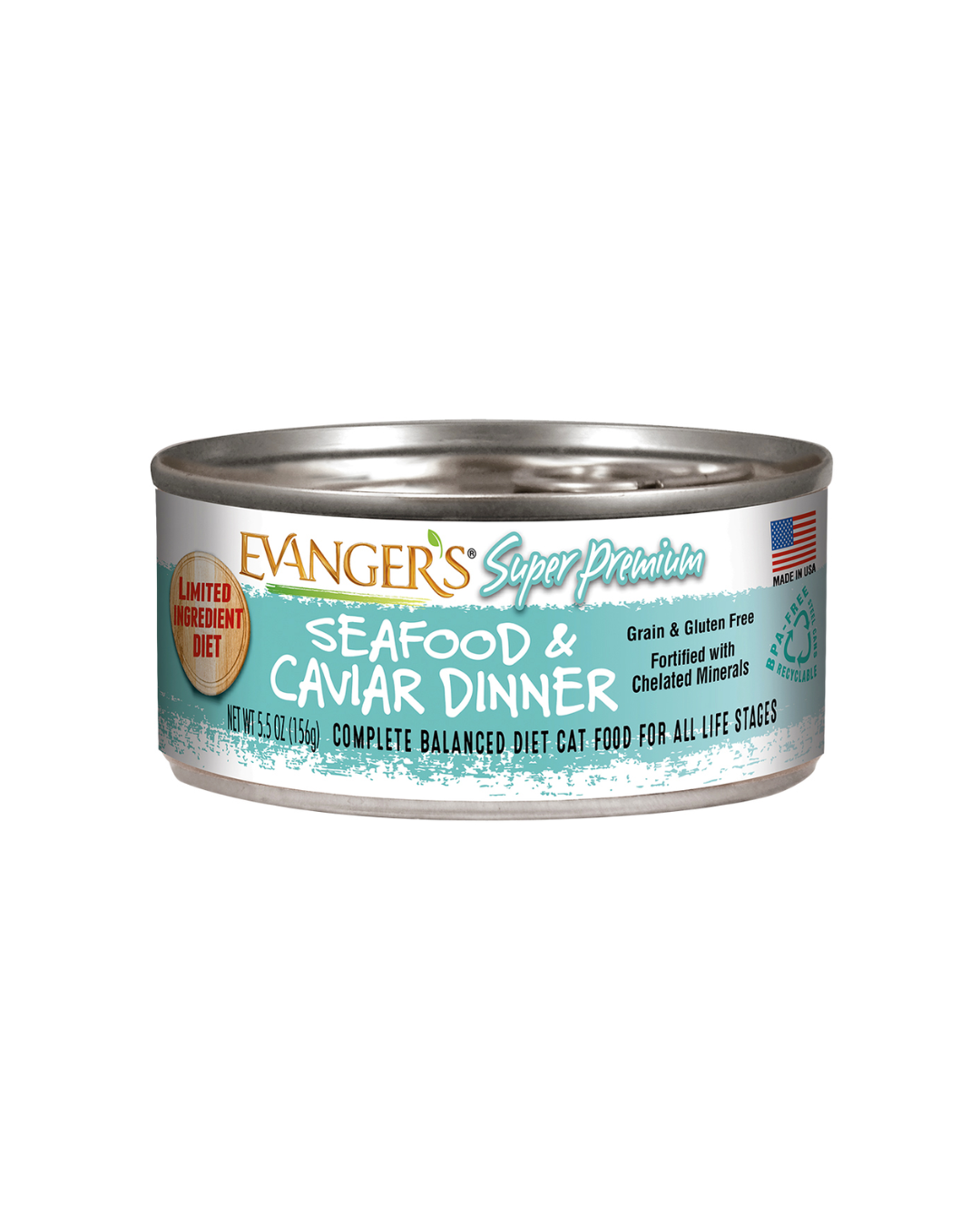 Evangers Super Premium Seafood & Caviar Dinner for Cats
