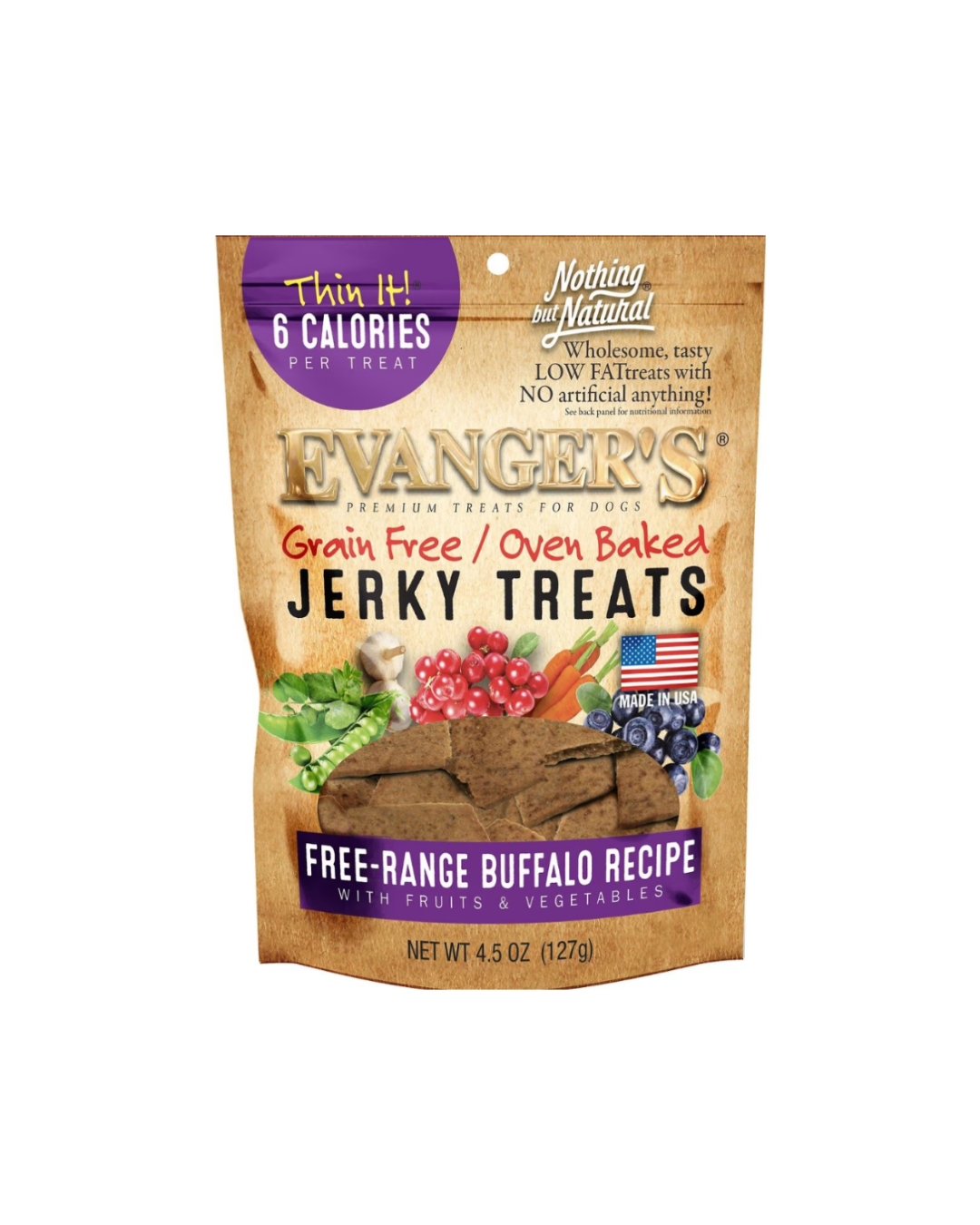 Evangers Grain Free Buffalo with Fruits & Veggies