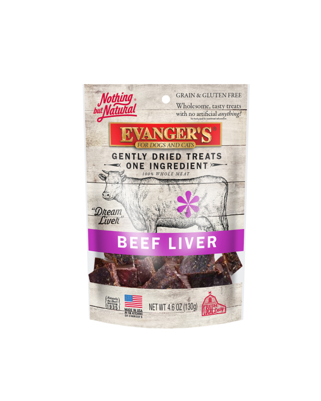 Evangers Gently Dried Beef Liver