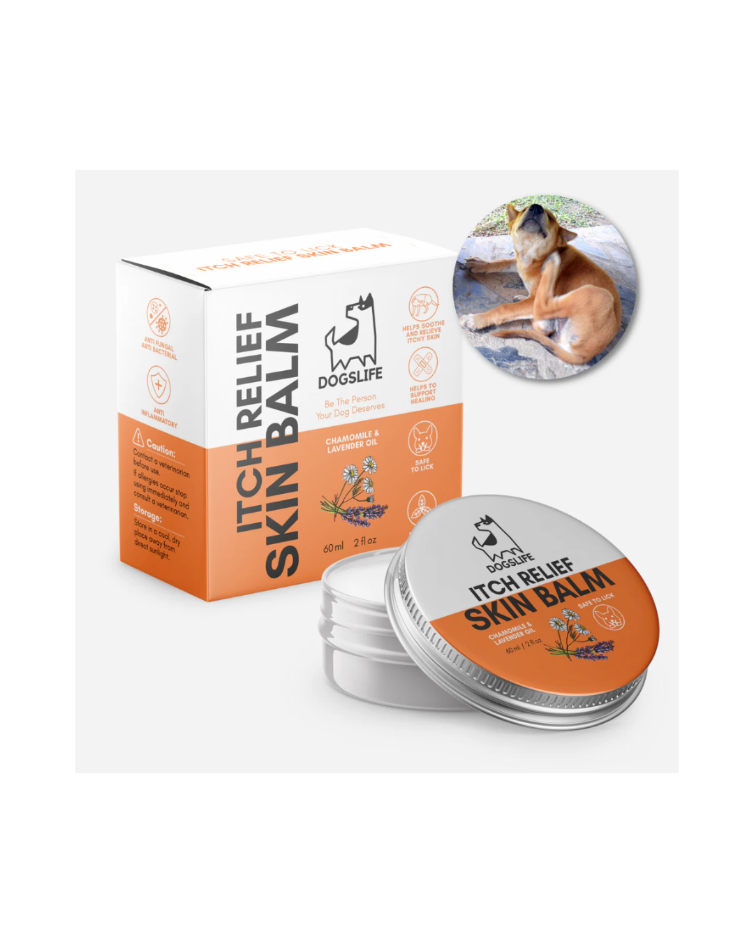 Dogslife Itch Relief Balm for Dogs