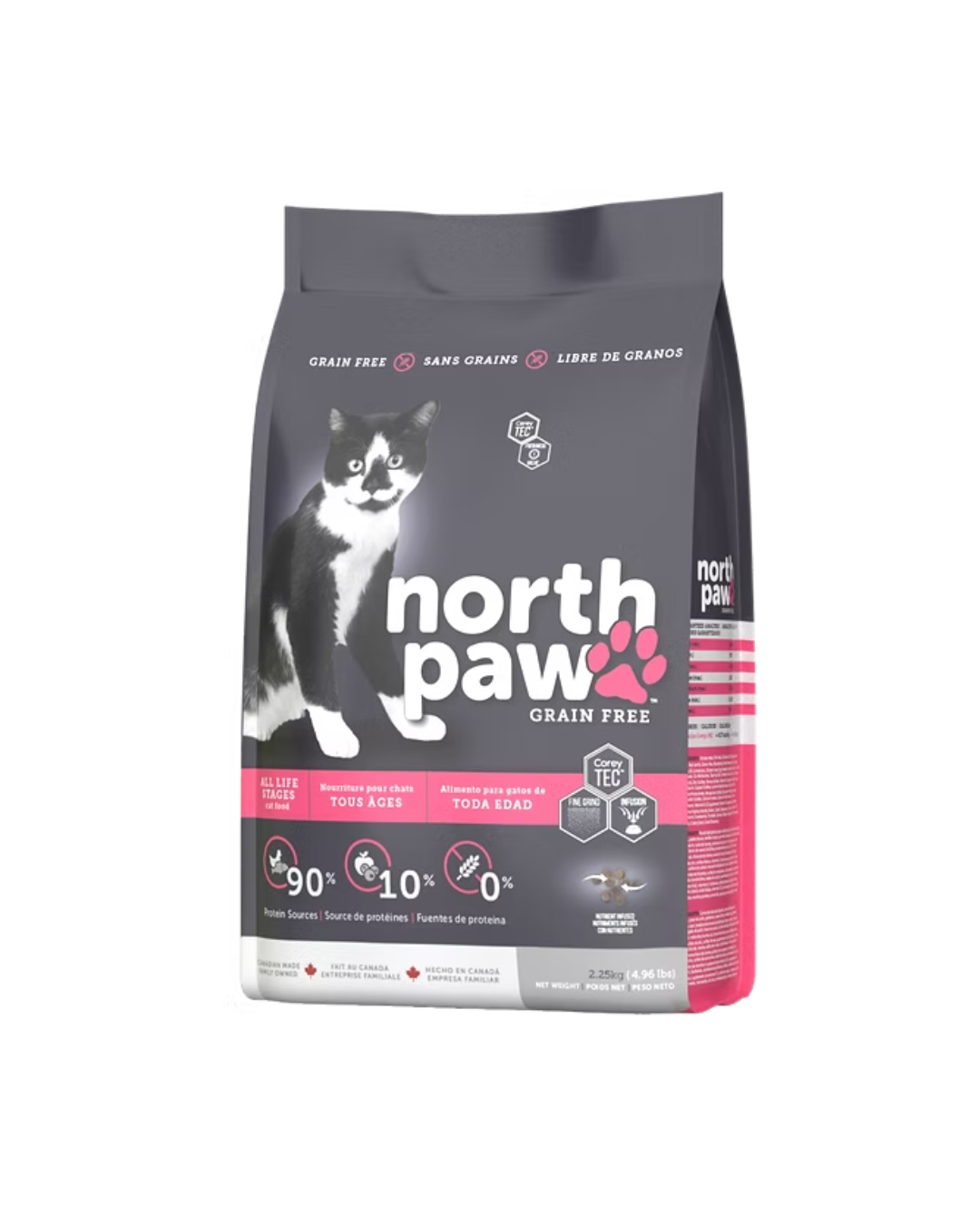 NORTH PAW GRAIN FREE ALL LIFE STAGES CAT FOOD