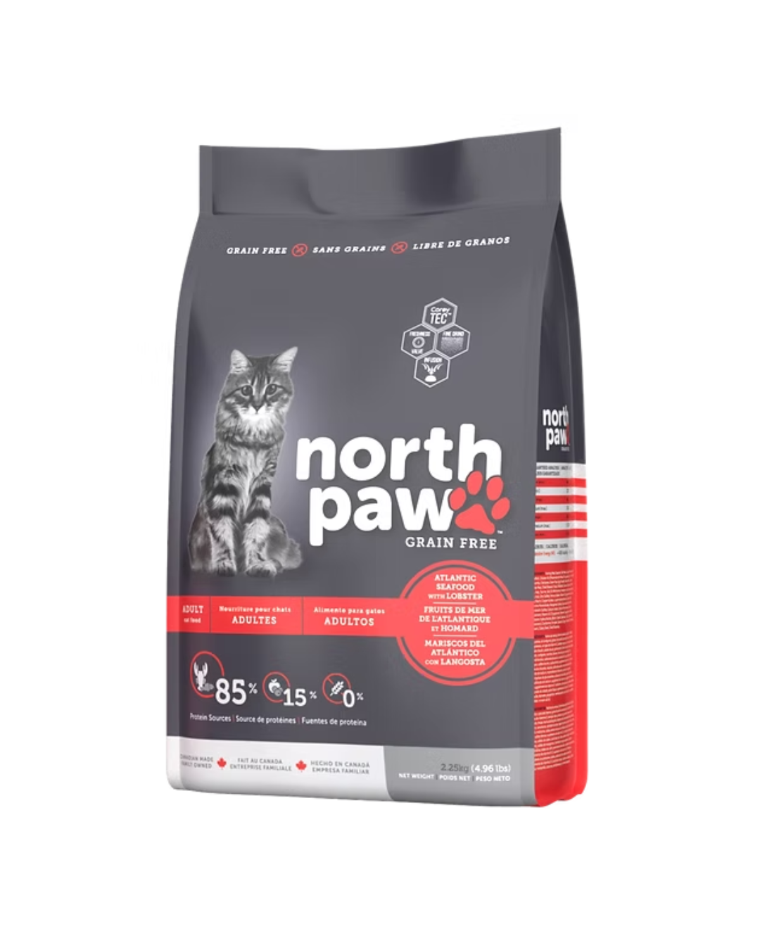 NORTH PAW GRAIN FREE ATLANTIC SEAFOOD WITH LOBSTER ADULT CAT FOOD