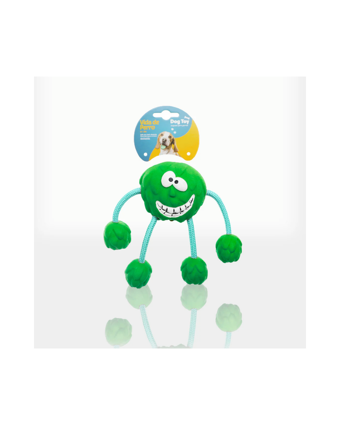 Vida De Perro Smiling Face Shaped Toy with Sound