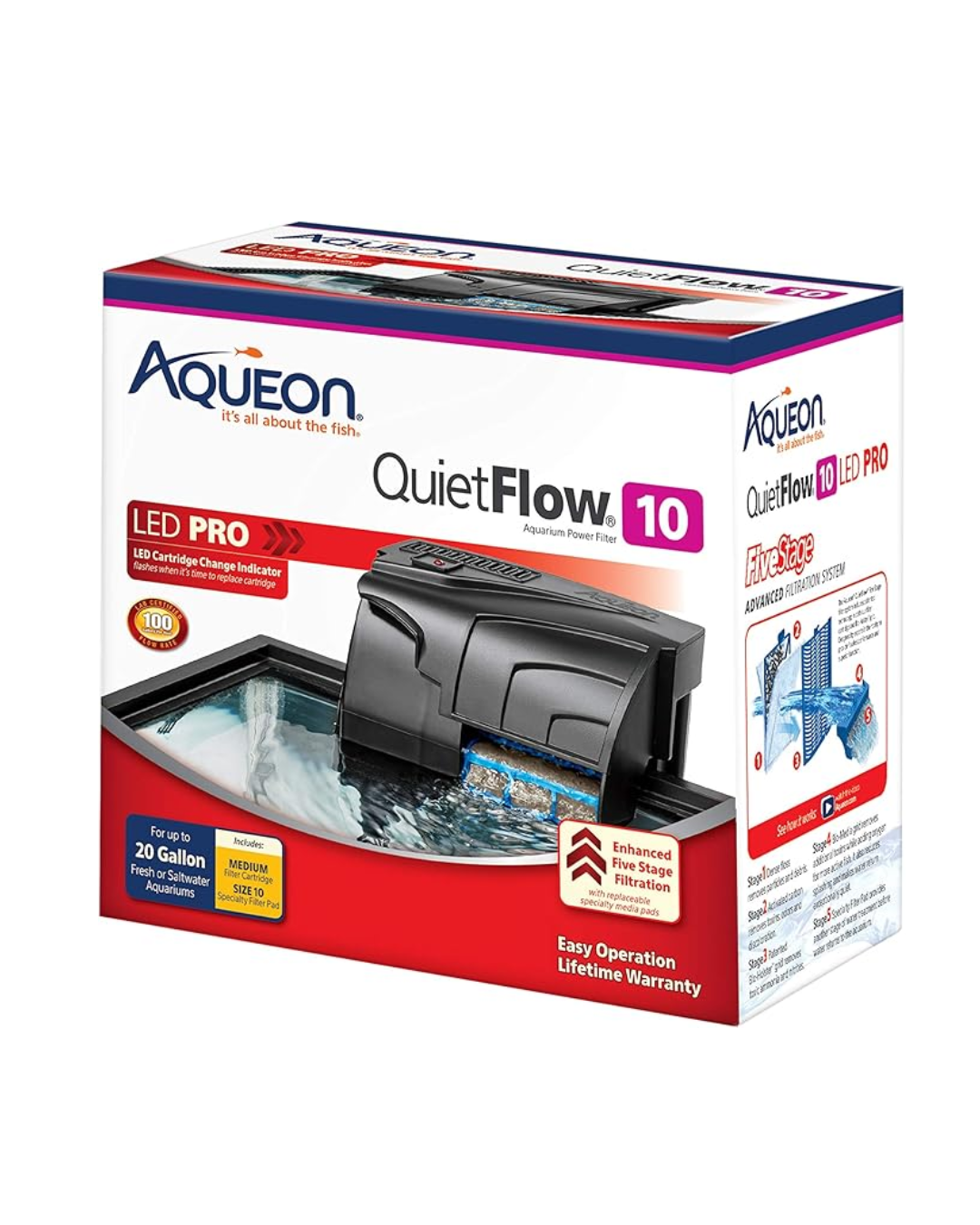 Aqueon Quiet Flow LED Pro