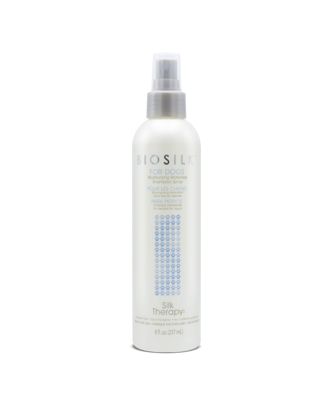 BioSilk for Dogs Silk Therapy Moisturizing Waterless Shampoo Spray