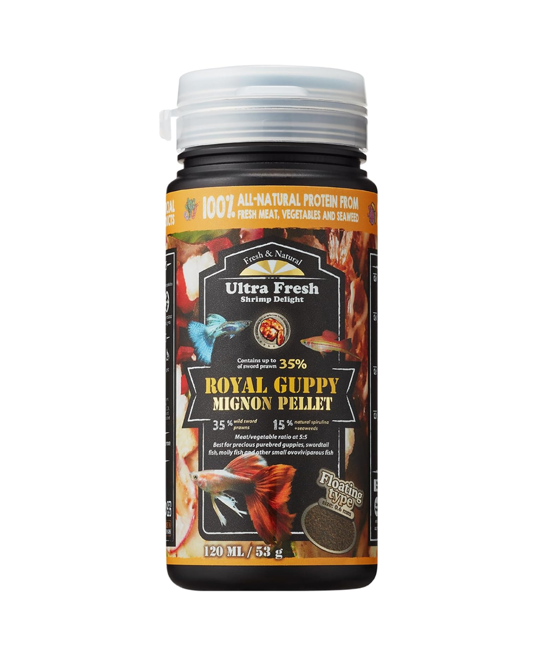 Ultra Fresh Royal Guppy Mignon Pellet