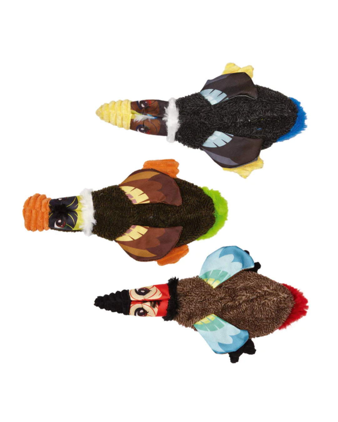 Dogline  Crinkle Birds Dog Toy Collection