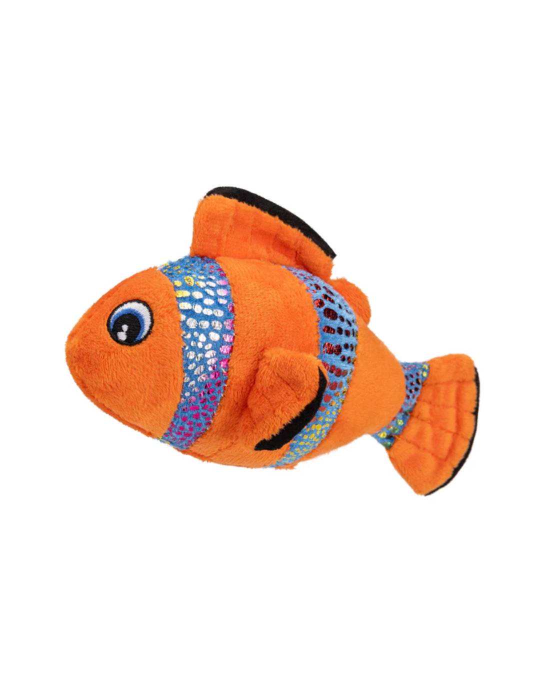 Dogline 6" Clownfish Mini Dog Toy