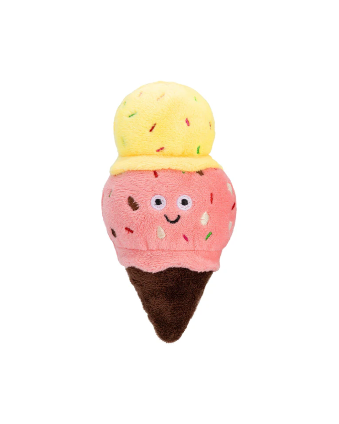 Dogline 6" Ice Cream Mini Dog Toy
