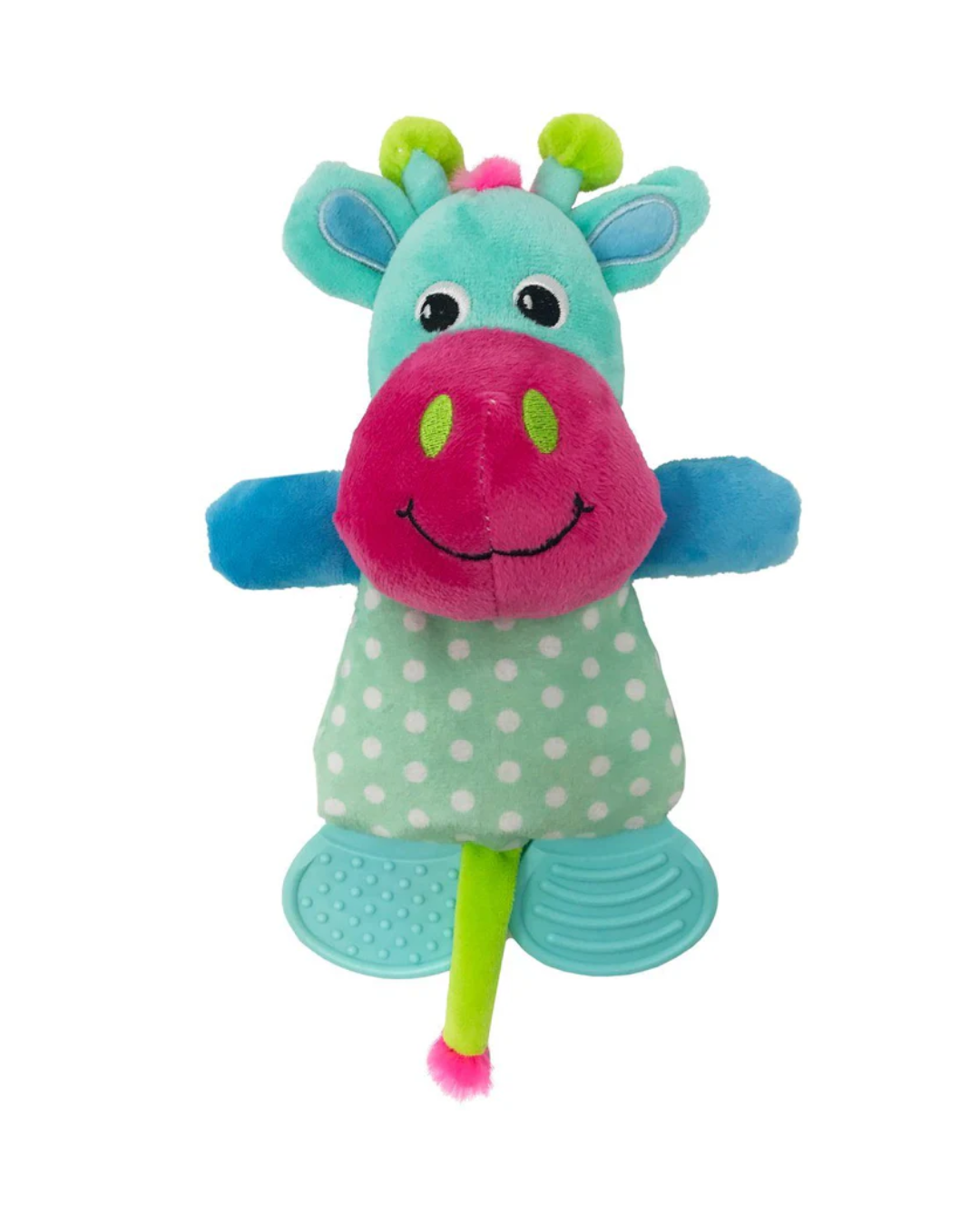 Dogline 10" Giraffe Soft Dog Toy