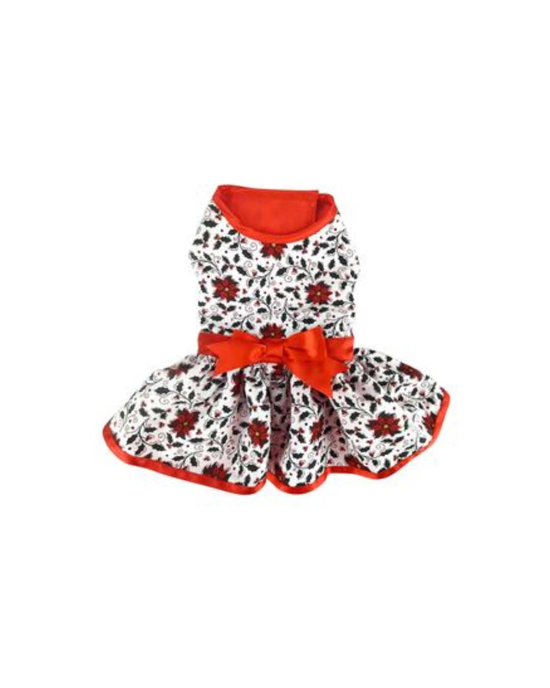 Doggie Design Holiday Dog Harness Dress - Holly