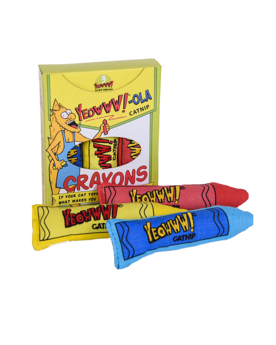 Yeowww! -ola Catnip Crayons (6 pack)