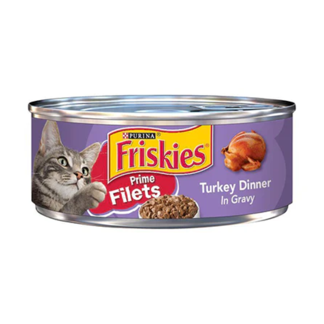 Friskies With Turkey Dinner in Gravy