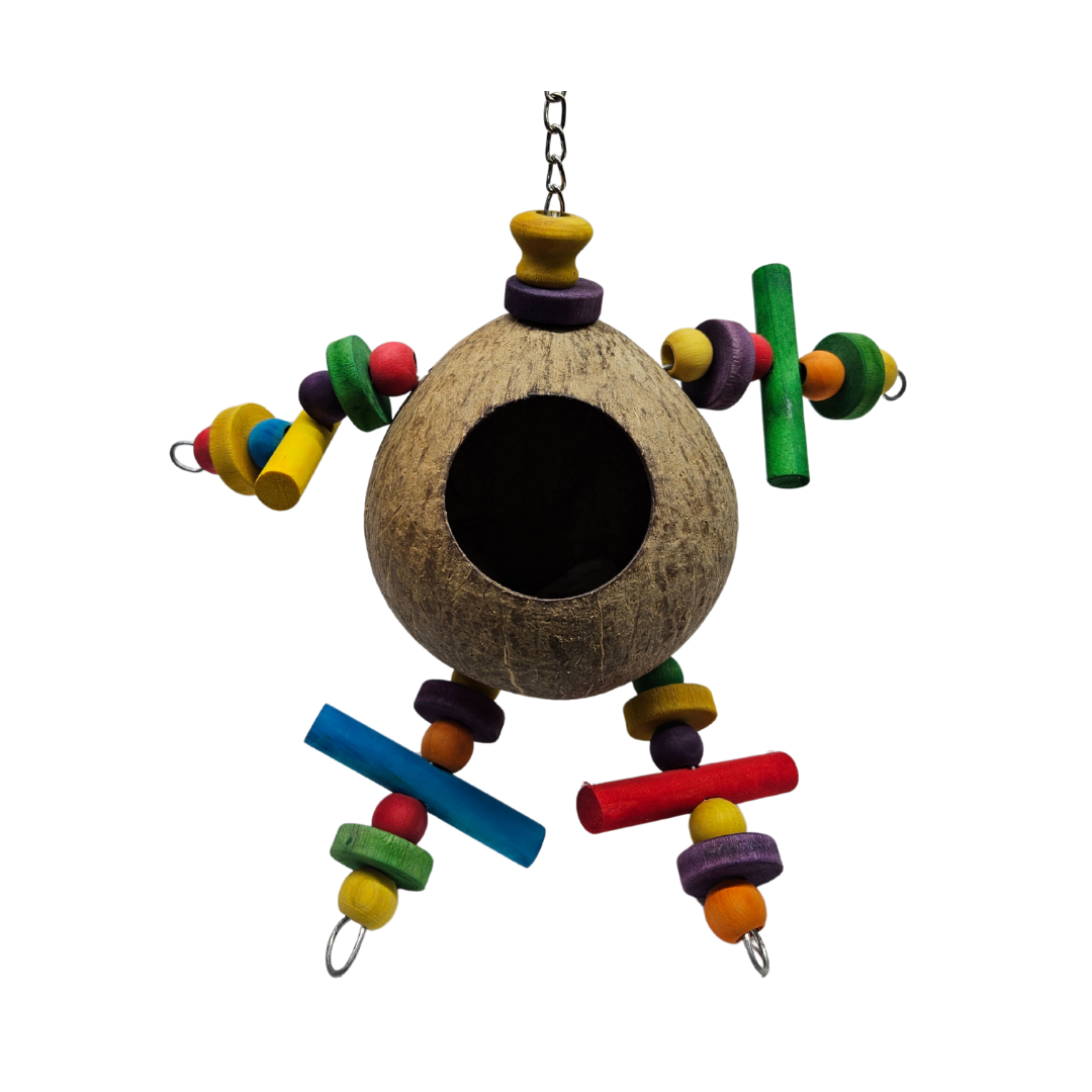 Coconut Bird House