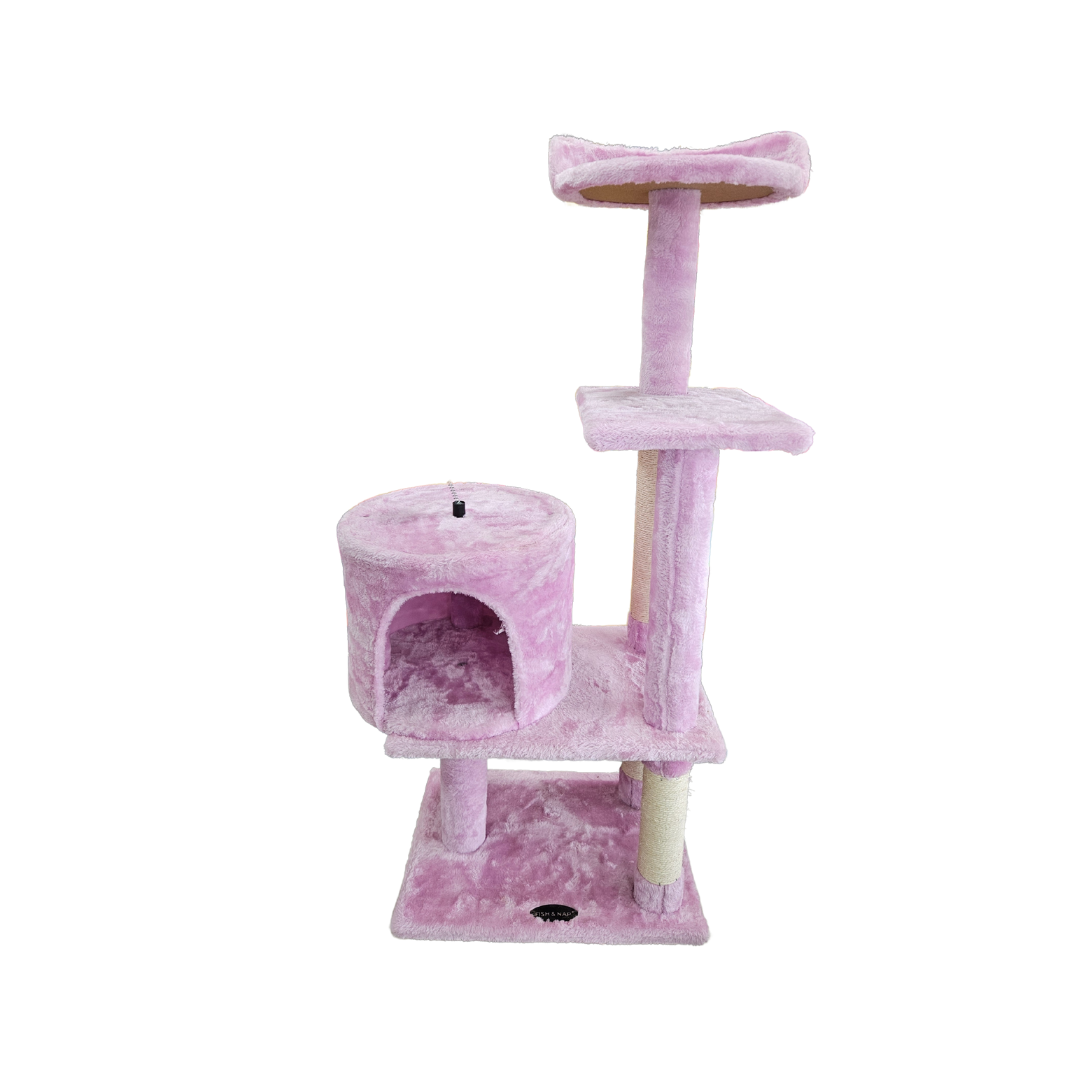 Cat Scratch House Pink