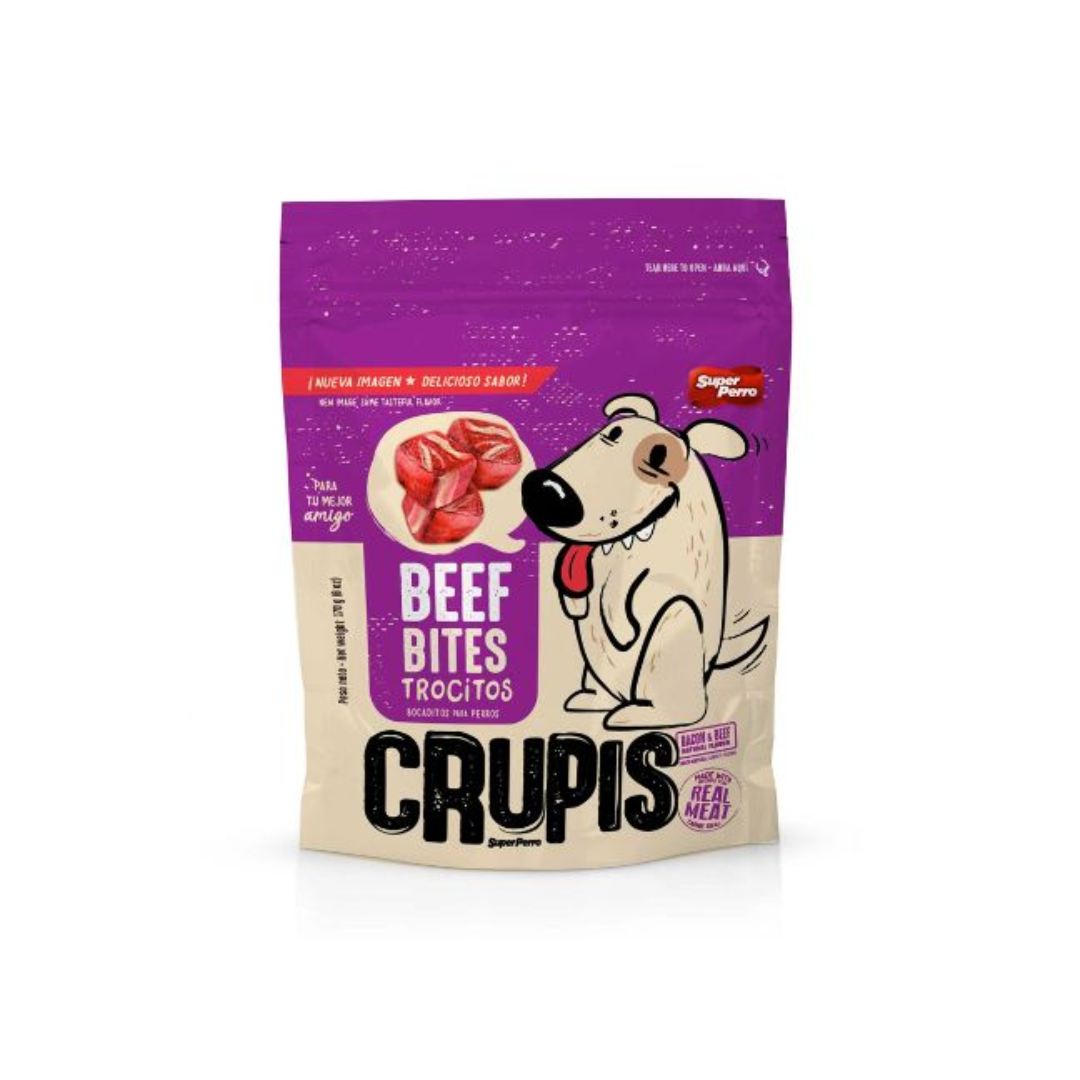 Super Dog Beef Bites Crupis Snacks