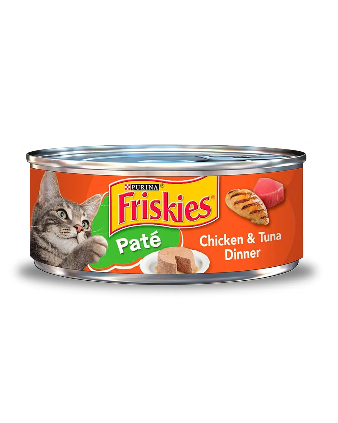 Friskies Pate Chicken & Tuna Dinner