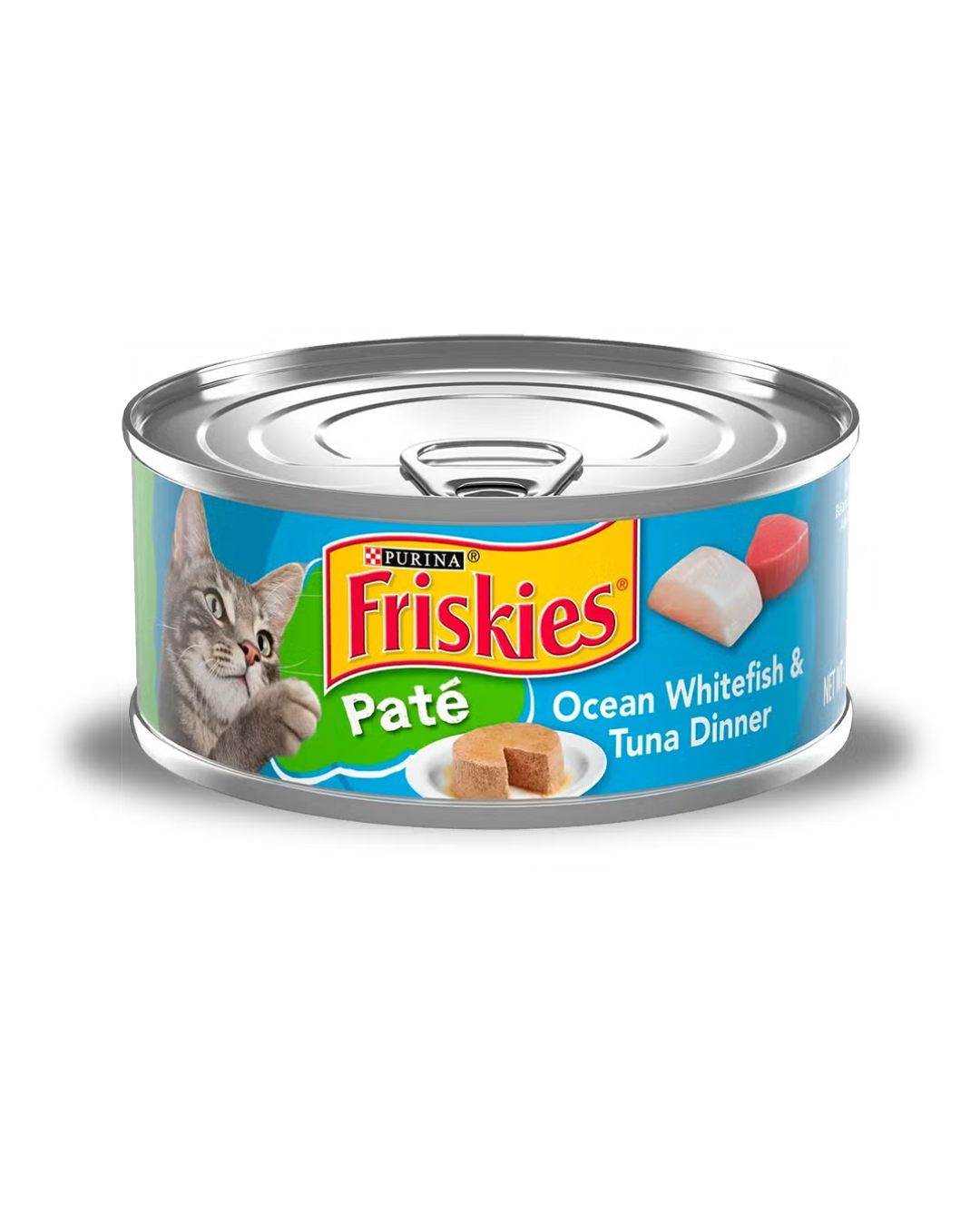 Friskies Pate Ocean Whitefish & Tuna Dinner