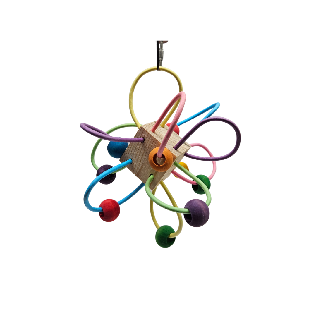 Interactive Bird Pet Hanging Chewing Toy
