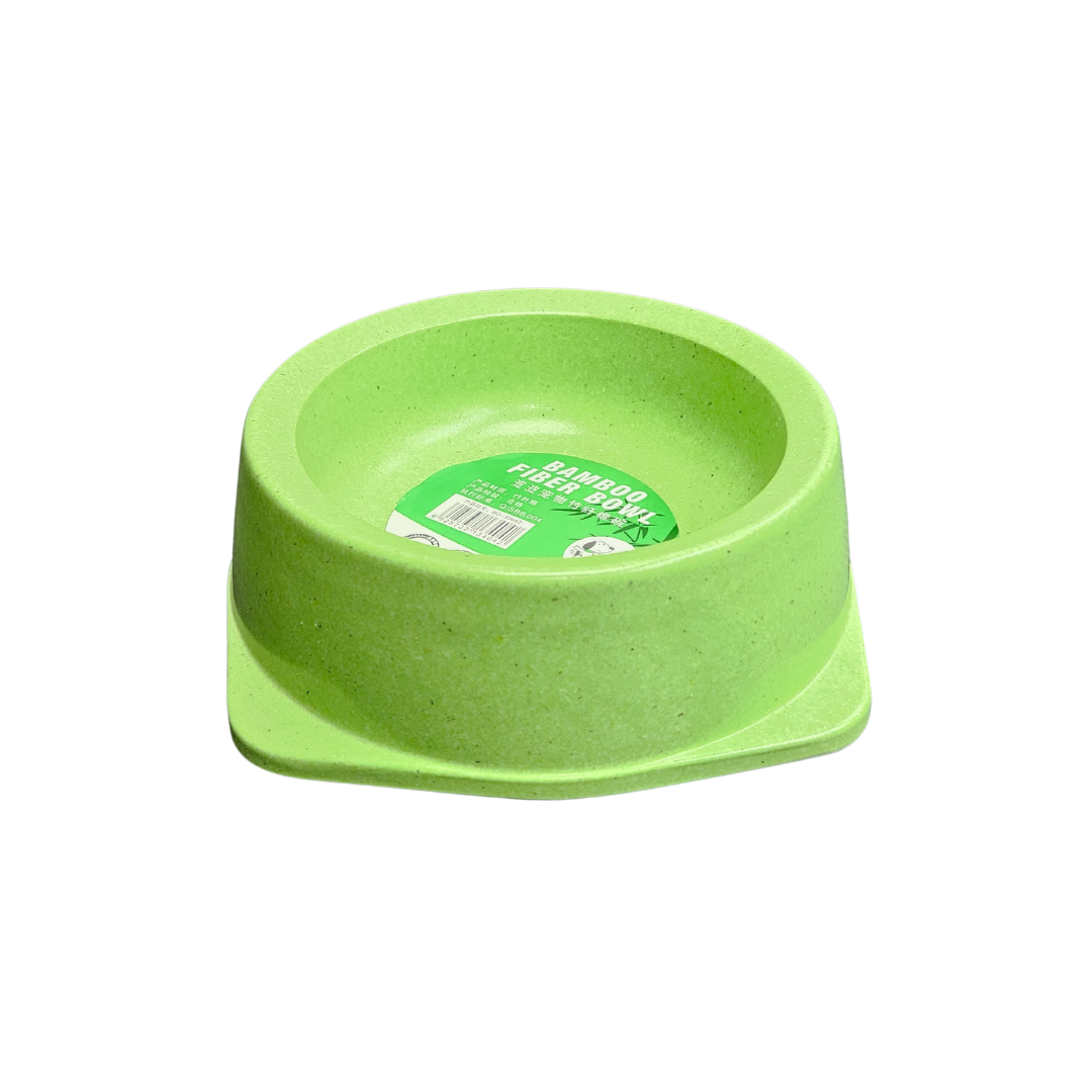 Bamboo Fiber Dog Bowl Small