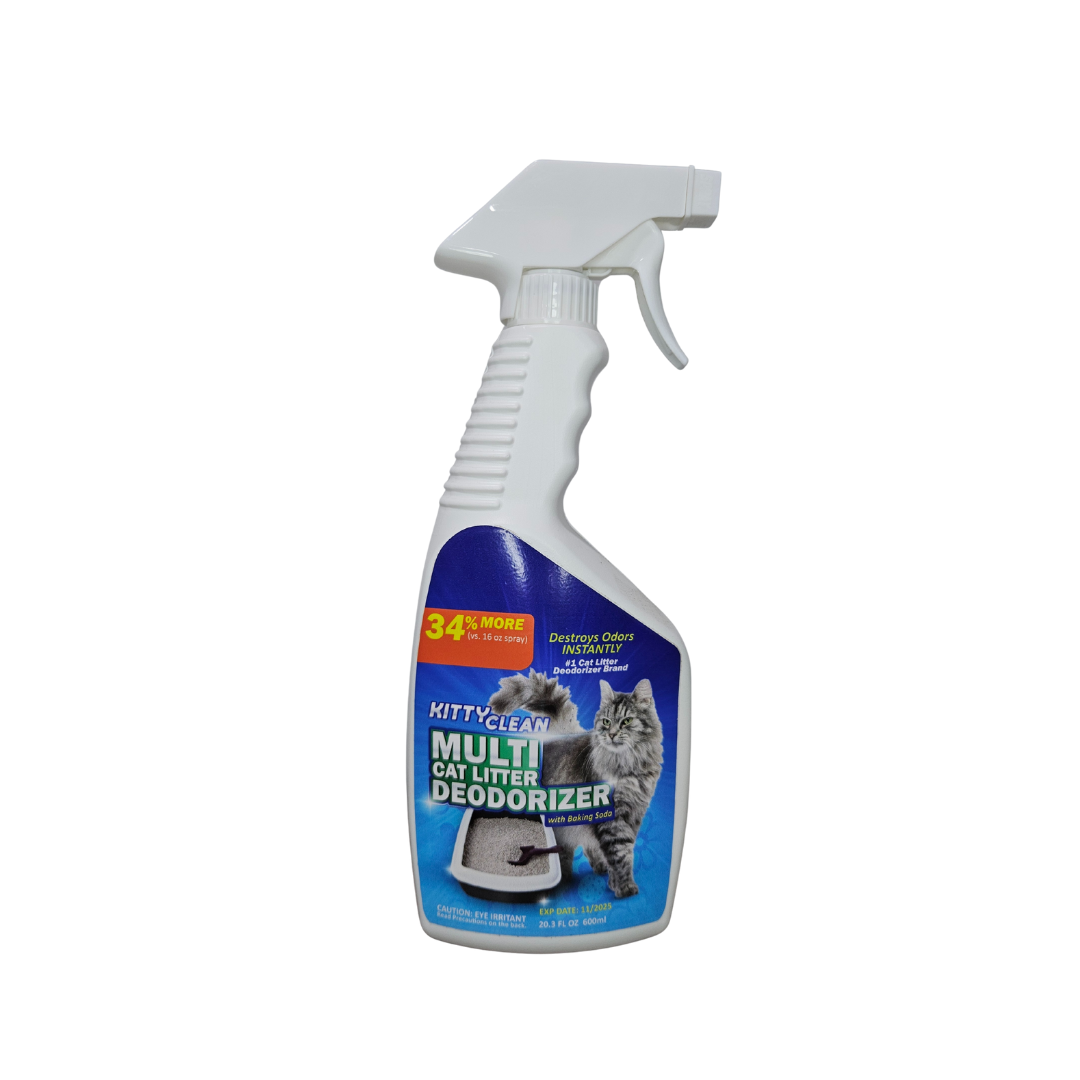 KITTY CLEAN Multi Cat Litter Deodorizer Spray