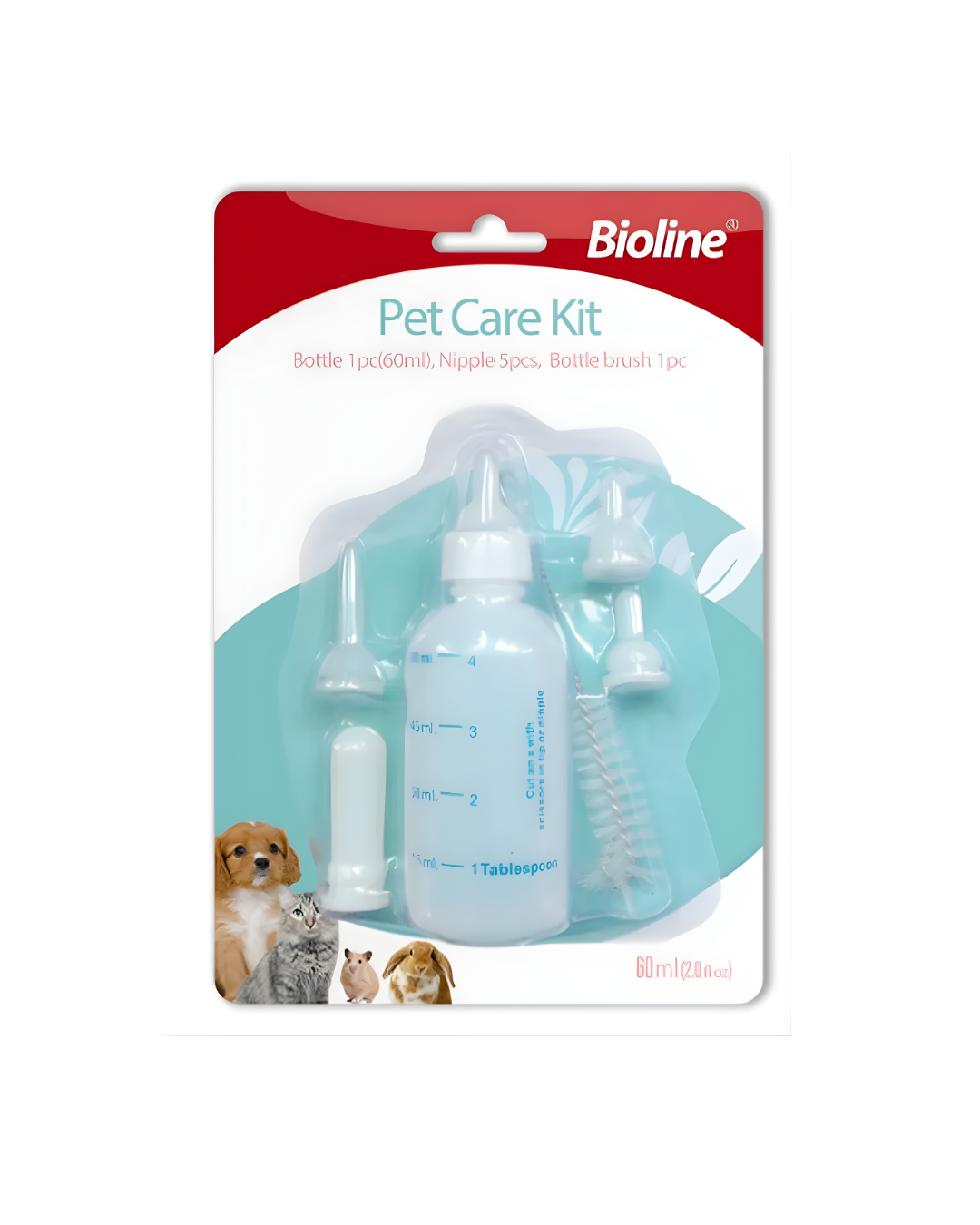 Bioline pet care kit 60ml