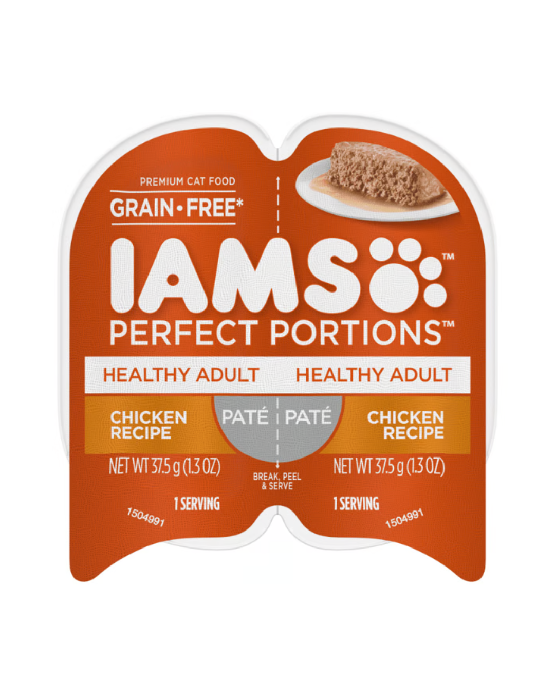 IAMS Perfect Portions Healthy Adult Pate- Chicken Recipe