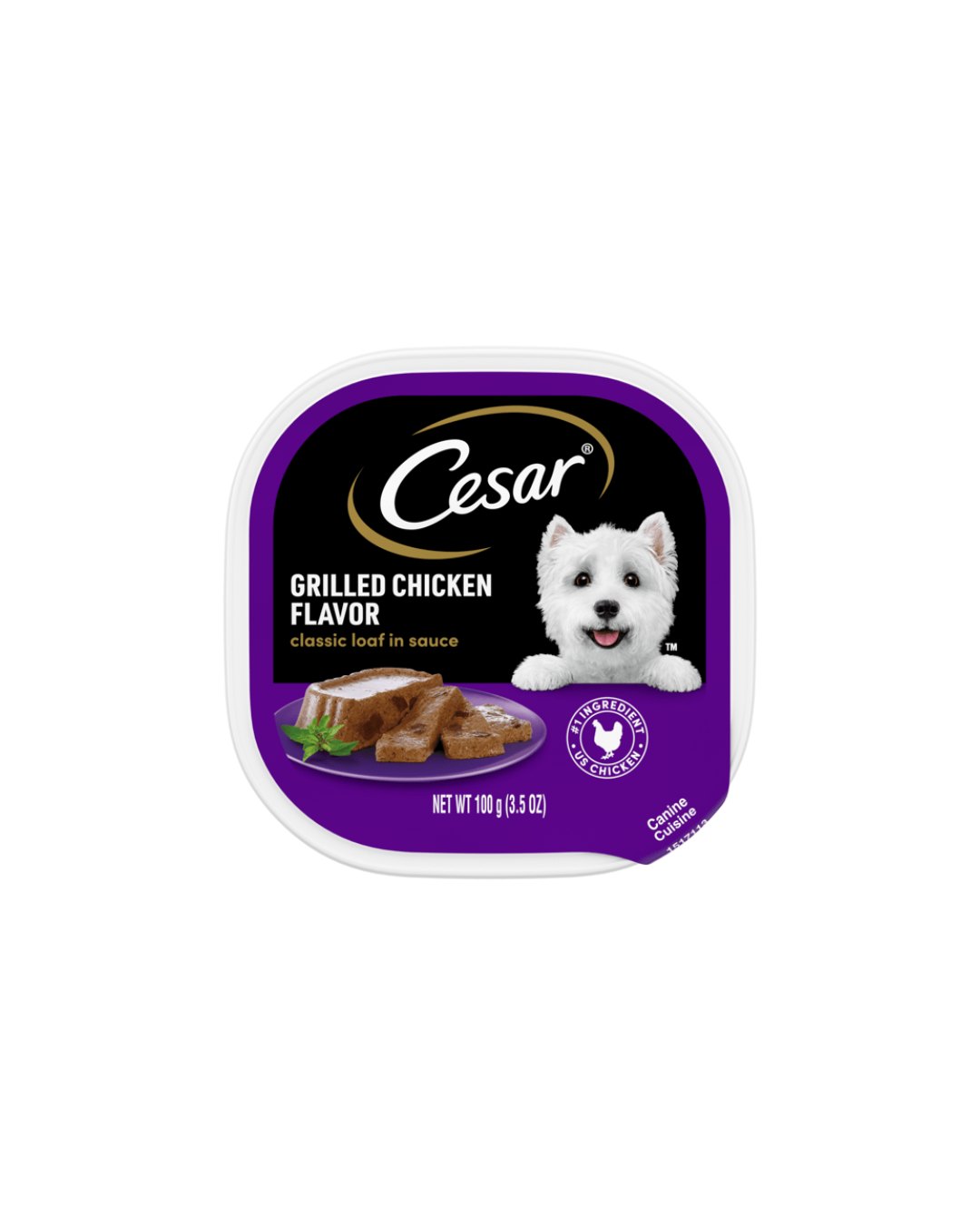 Cesar Classic Loaf in Sauce Grilled Chicken