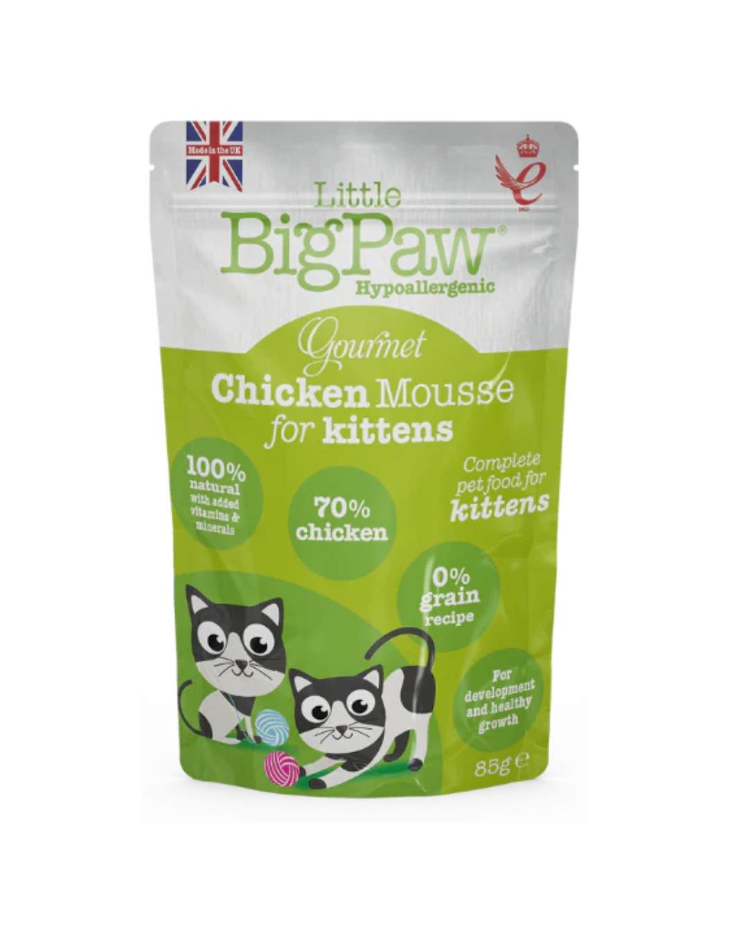 Little Big Paw Gourmet Chicken Mousse for Kittens