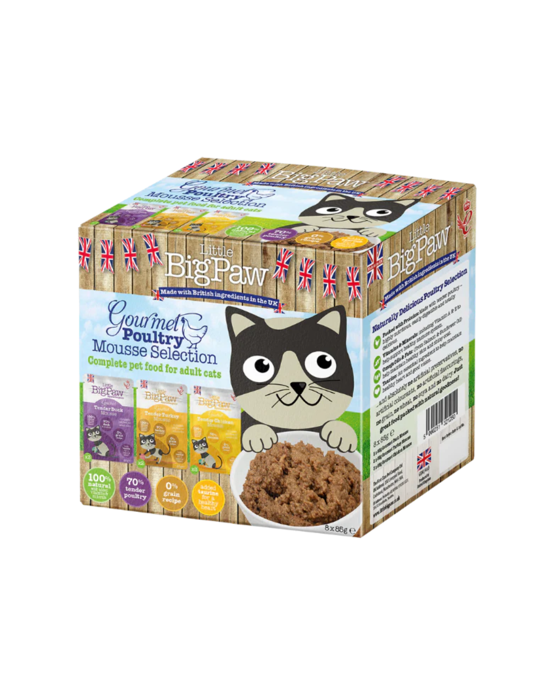 Little Big Paw Gourmet Poultry Mousse Selection