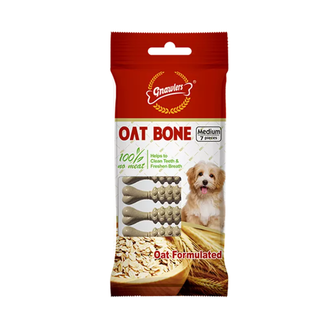 Gnawlers Medium Oat Bone Treats