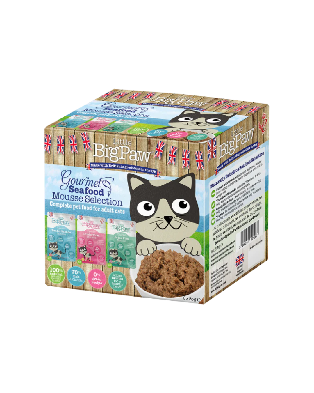 Little Big Paw Gourmet Seafood Mousse Selection