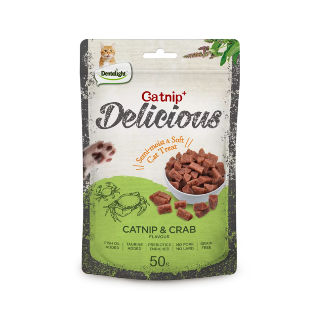 Dentalight Catnip & Crab Cat Treats
